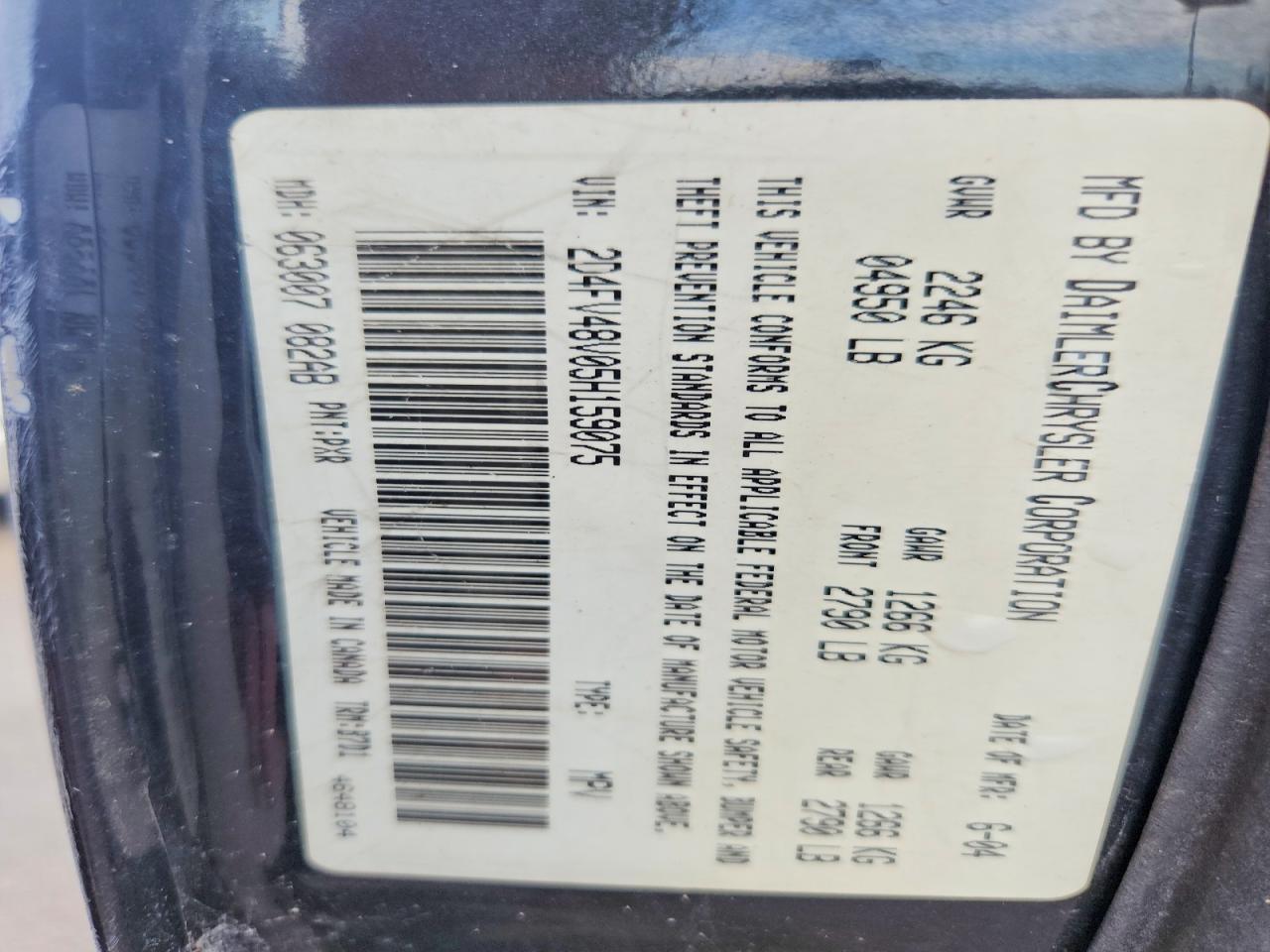 2005 Dodge Magnum Sxt Gray vin: 2D4FV48V05H159075