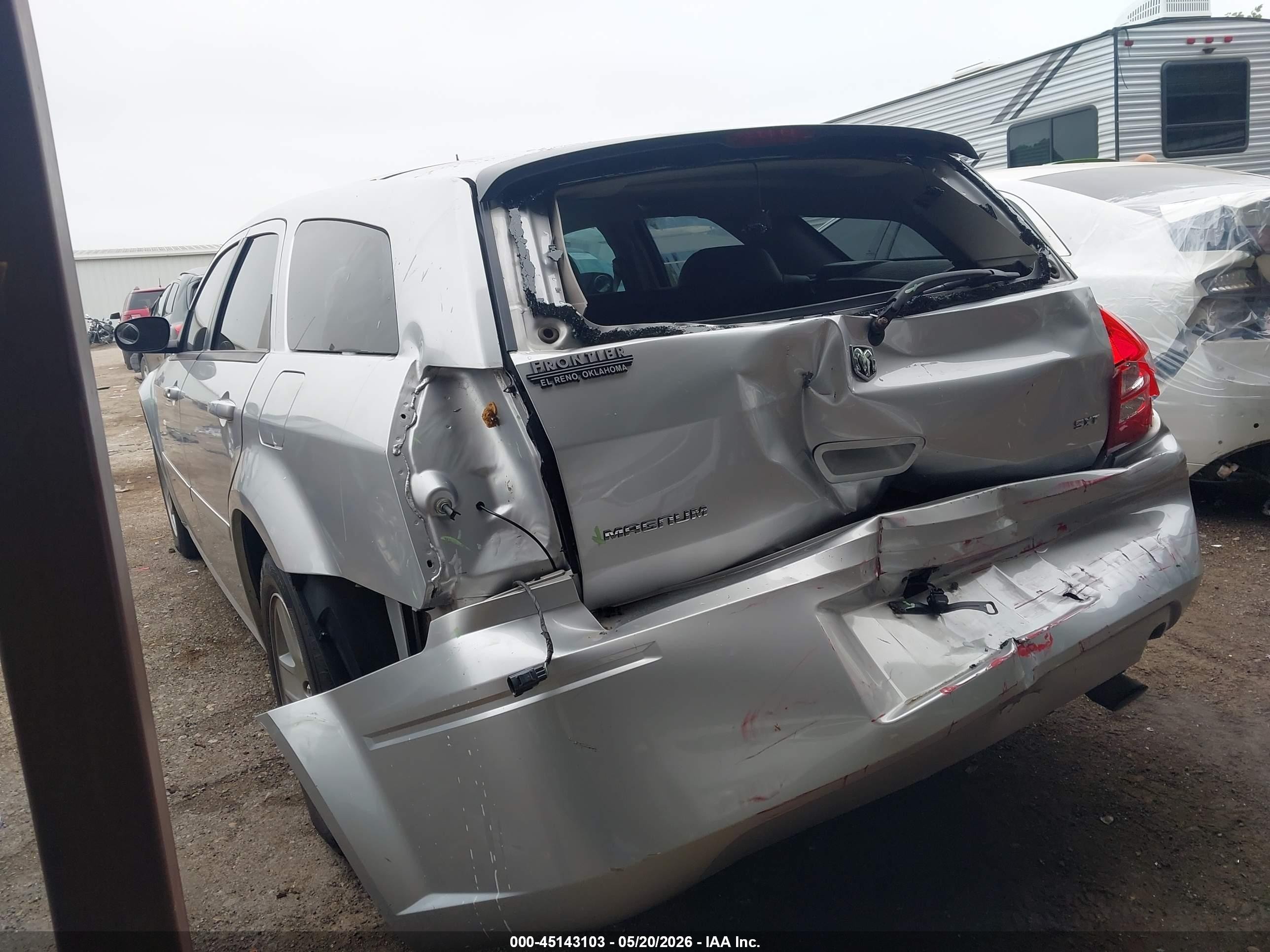 2005 Dodge Magnum Se Серый vin: 2D4FV48V65H129742