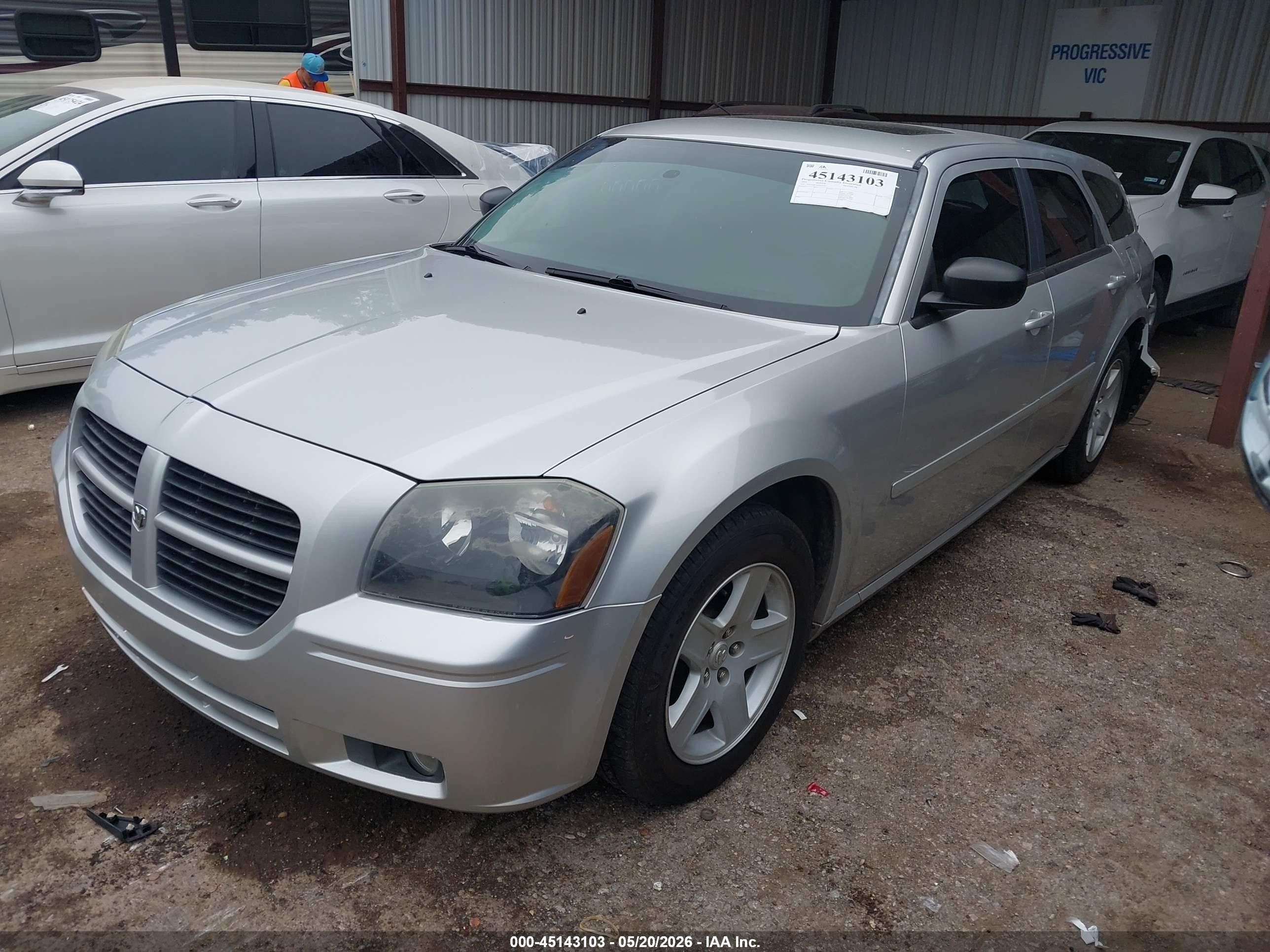 2005 Dodge Magnum Se Серый vin: 2D4FV48V65H129742