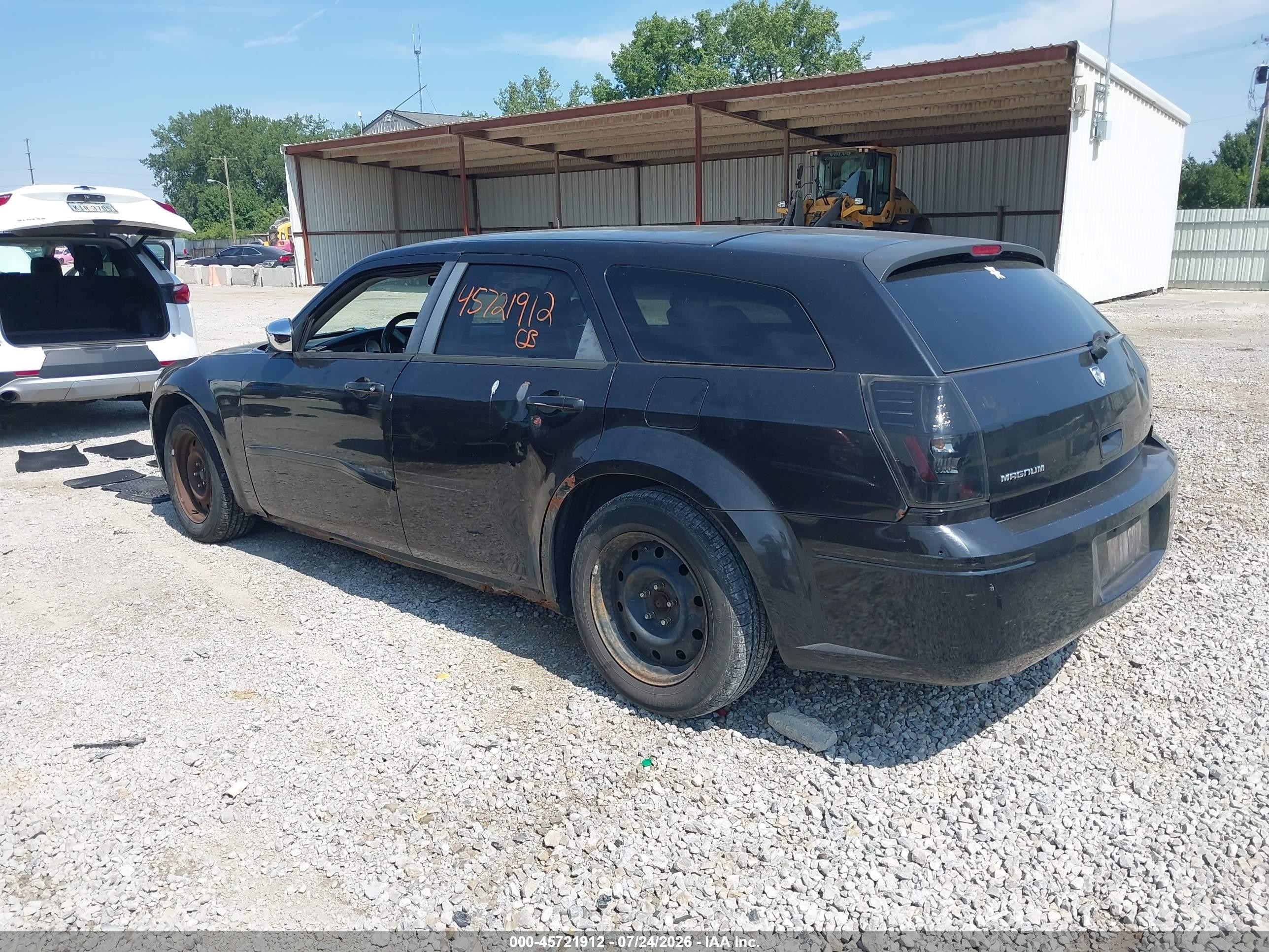 2005 Dodge Magnum Se Black vin: 2D4FV48V65H166886