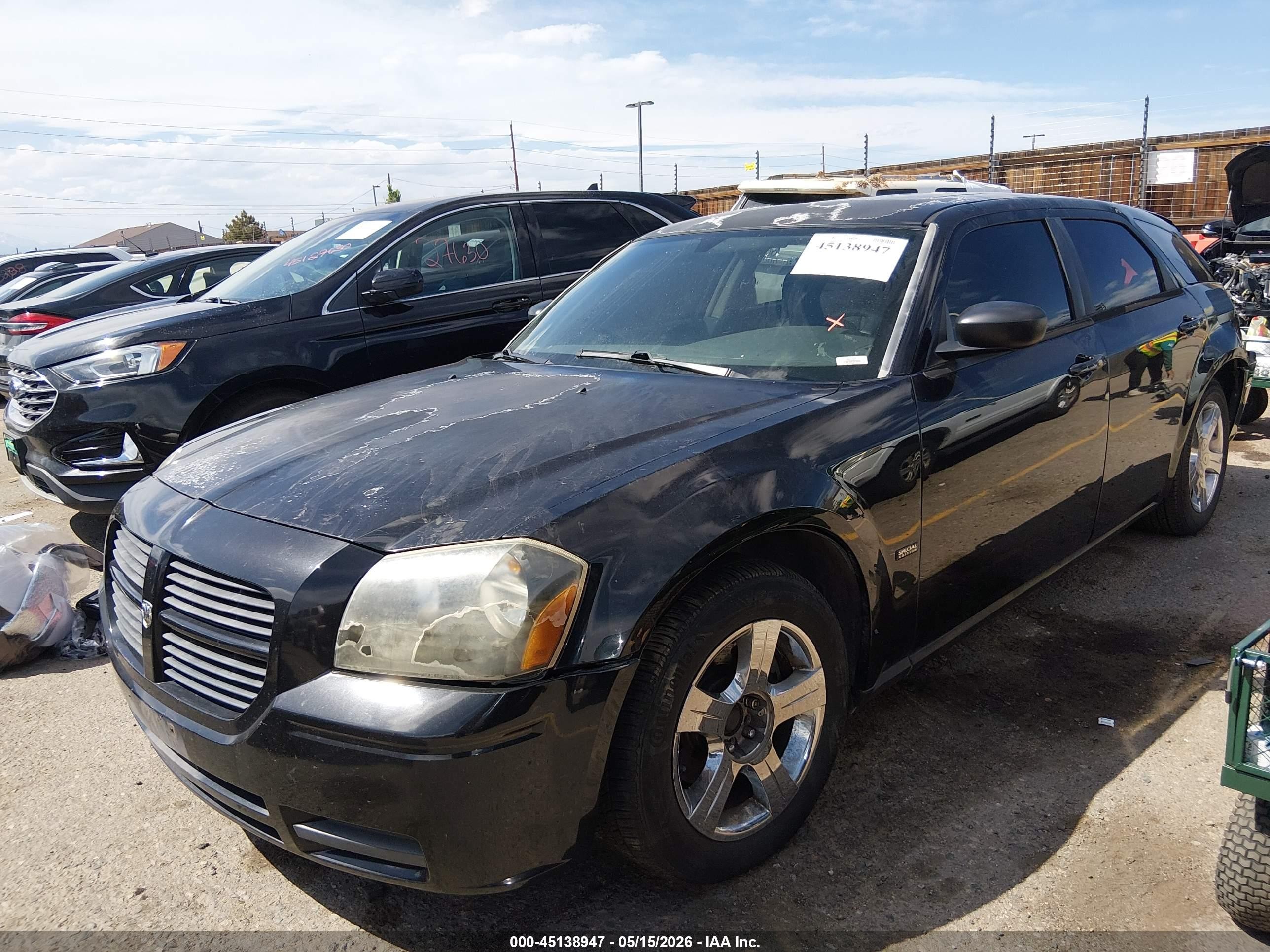 2005 Dodge Magnum Se Черный vin: 2D4FV48V75H592988