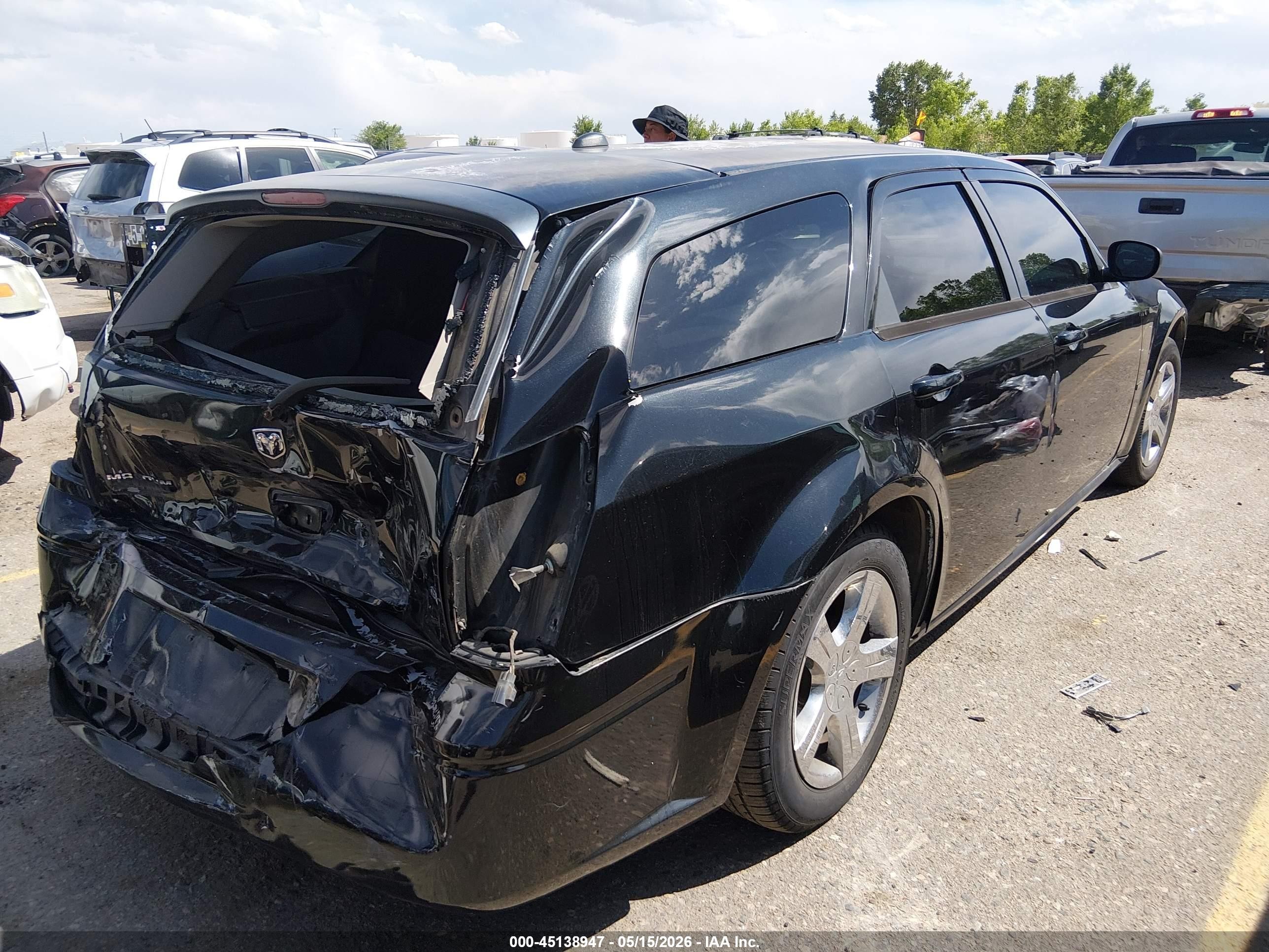 2005 Dodge Magnum Se Черный vin: 2D4FV48V75H592988