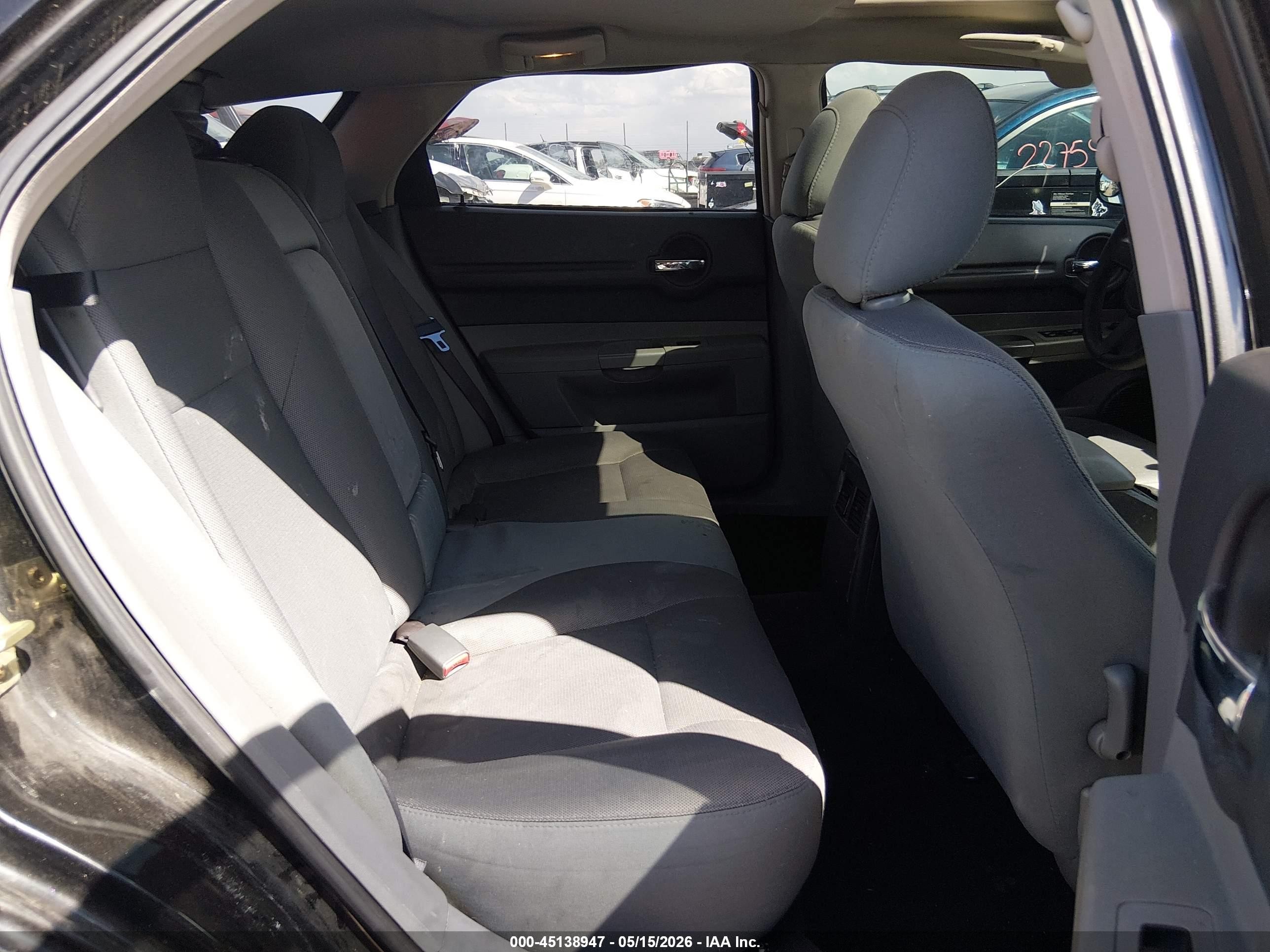 2005 Dodge Magnum Se Черный vin: 2D4FV48V75H592988