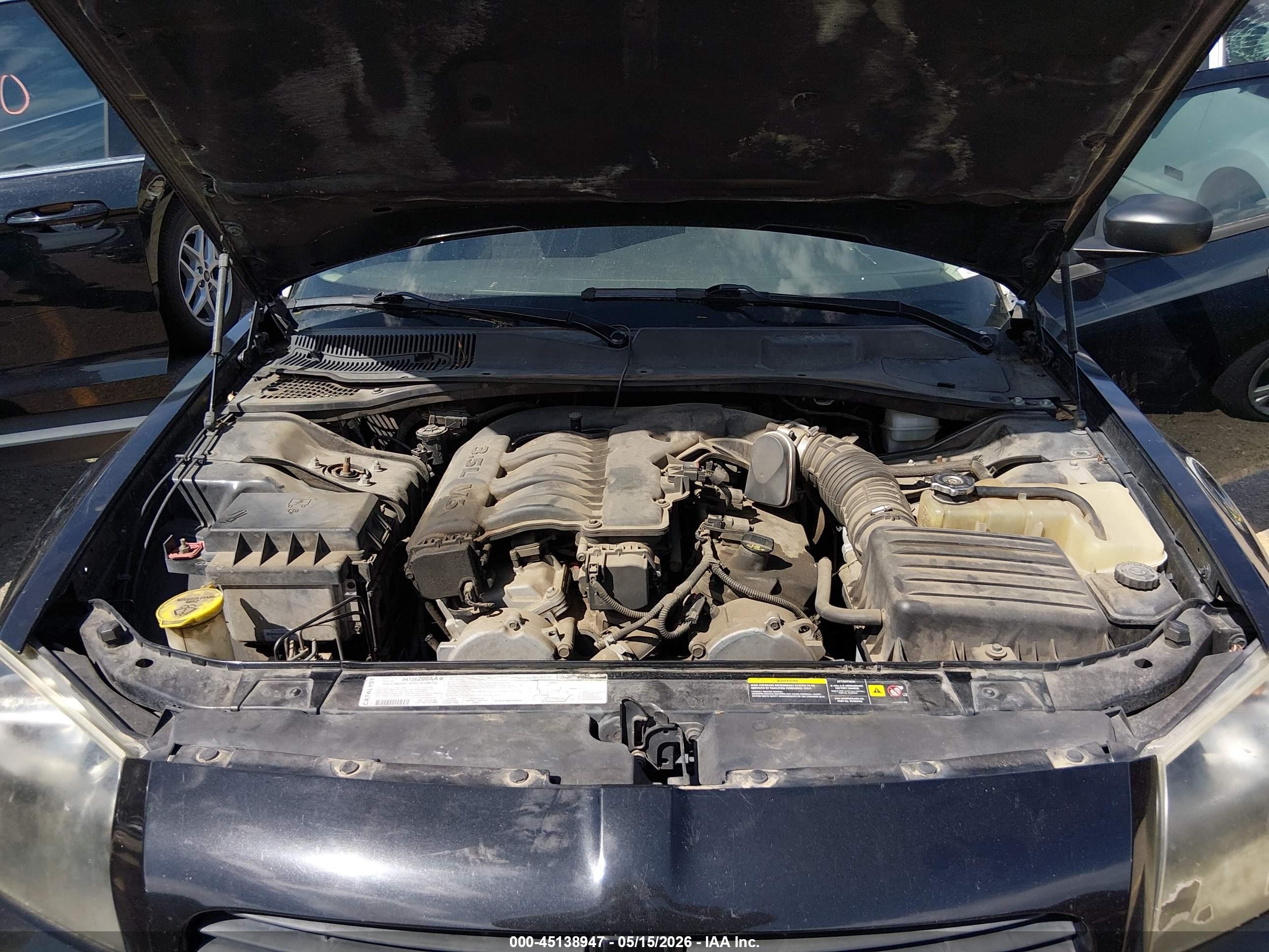 2005 Dodge Magnum Se Черный vin: 2D4FV48V75H592988
