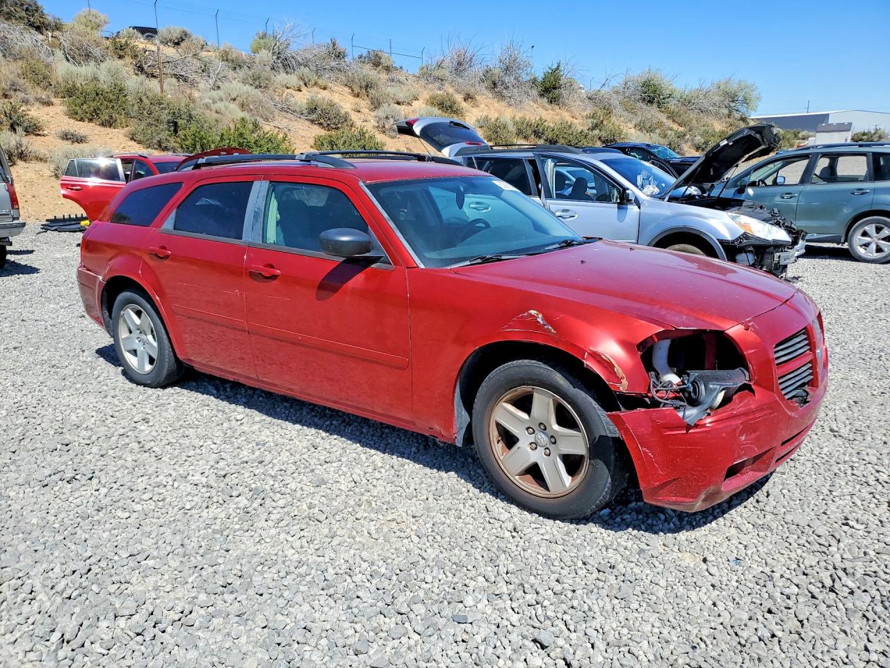 2005 Dodge Magnum Sxt Темно-бордовый vin: 2D4FV48V85H536879