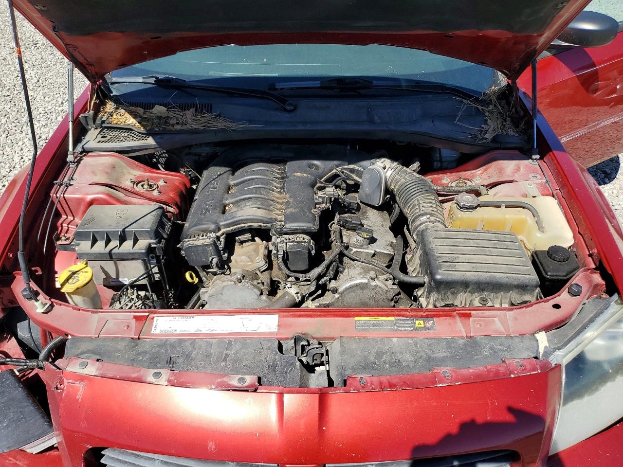 2005 Dodge Magnum Sxt Темно-бордовый vin: 2D4FV48V85H536879