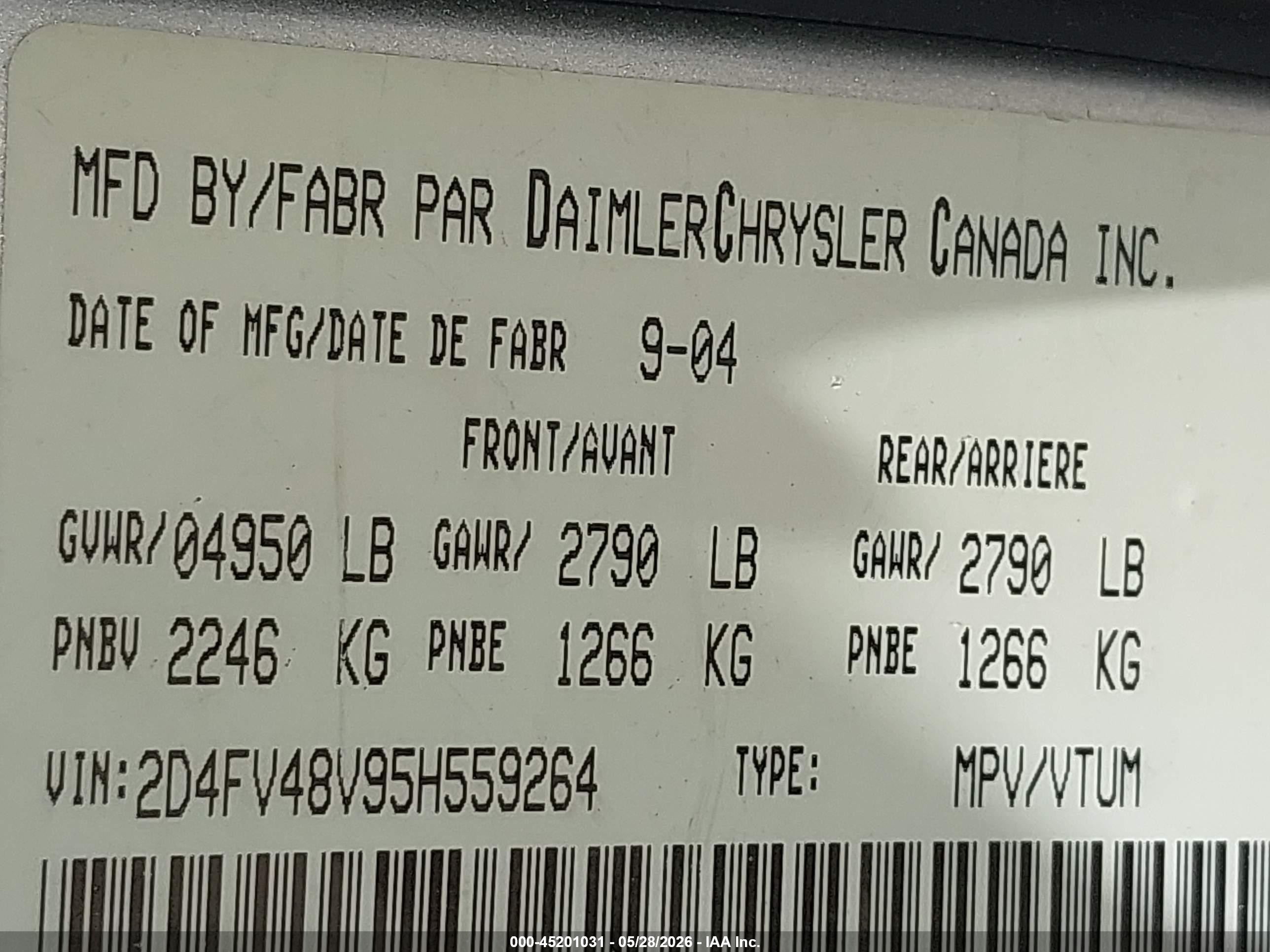2005 Dodge Magnum   Silver vin: 2D4FV48V95H559264