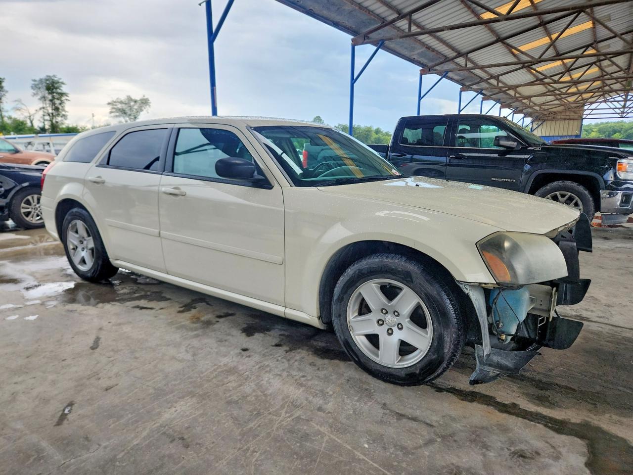 2005 Dodge Magnum Sxt White vin: 2D4FV48VX5H556941