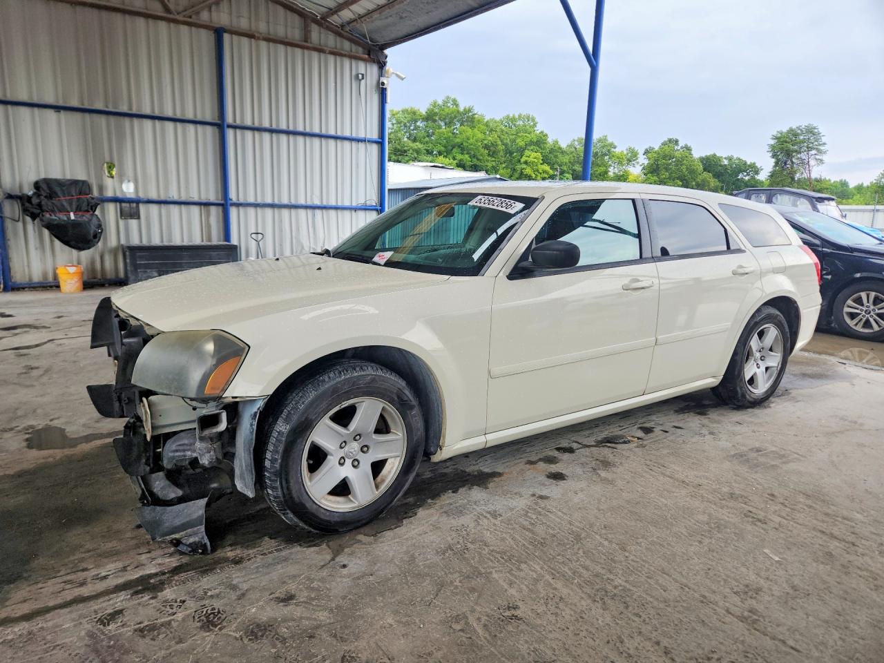 2005 Dodge Magnum Sxt White vin: 2D4FV48VX5H556941