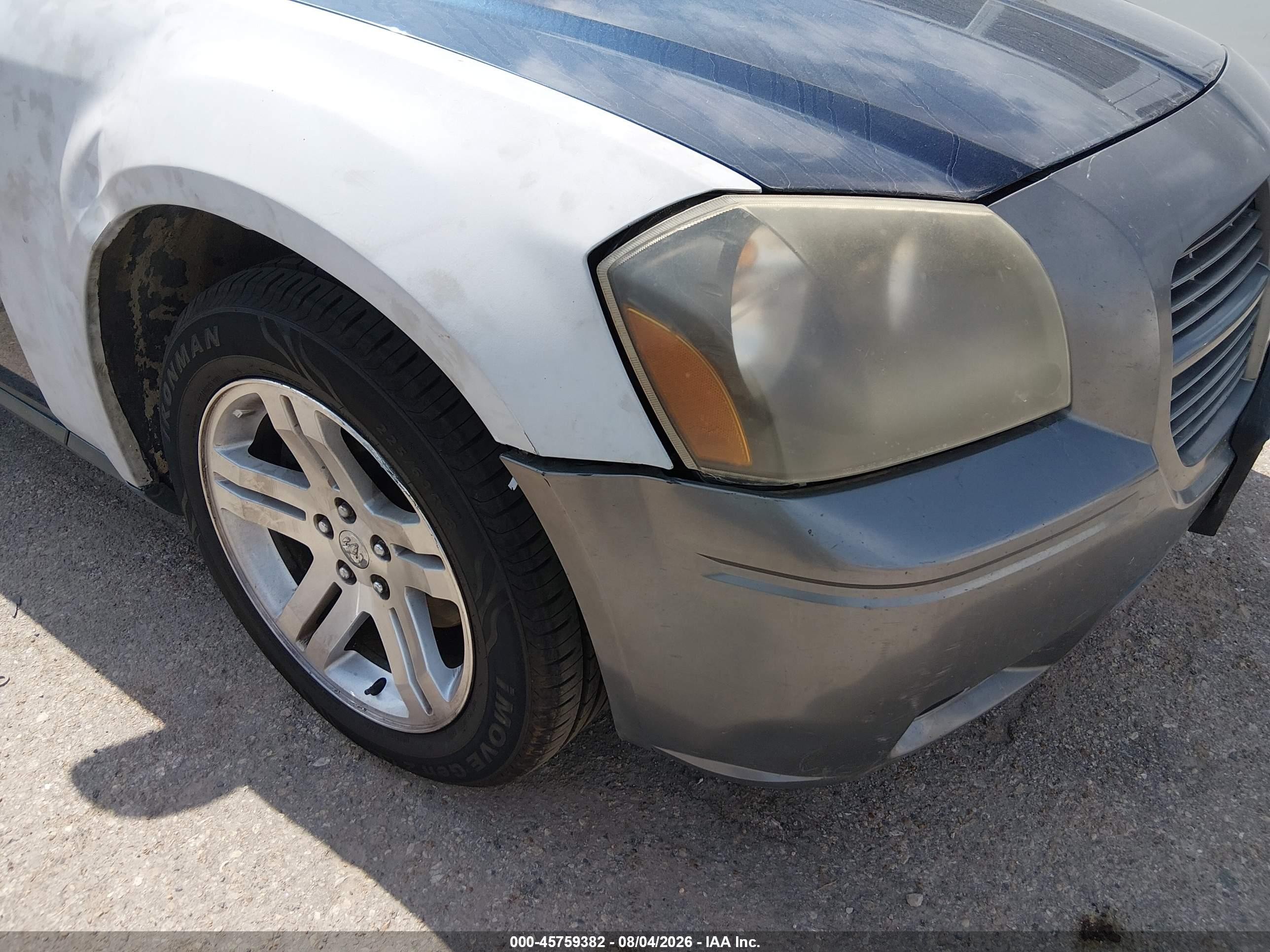 2005 Dodge Magnum Se Blue vin: 2D4FV48VX5H661110