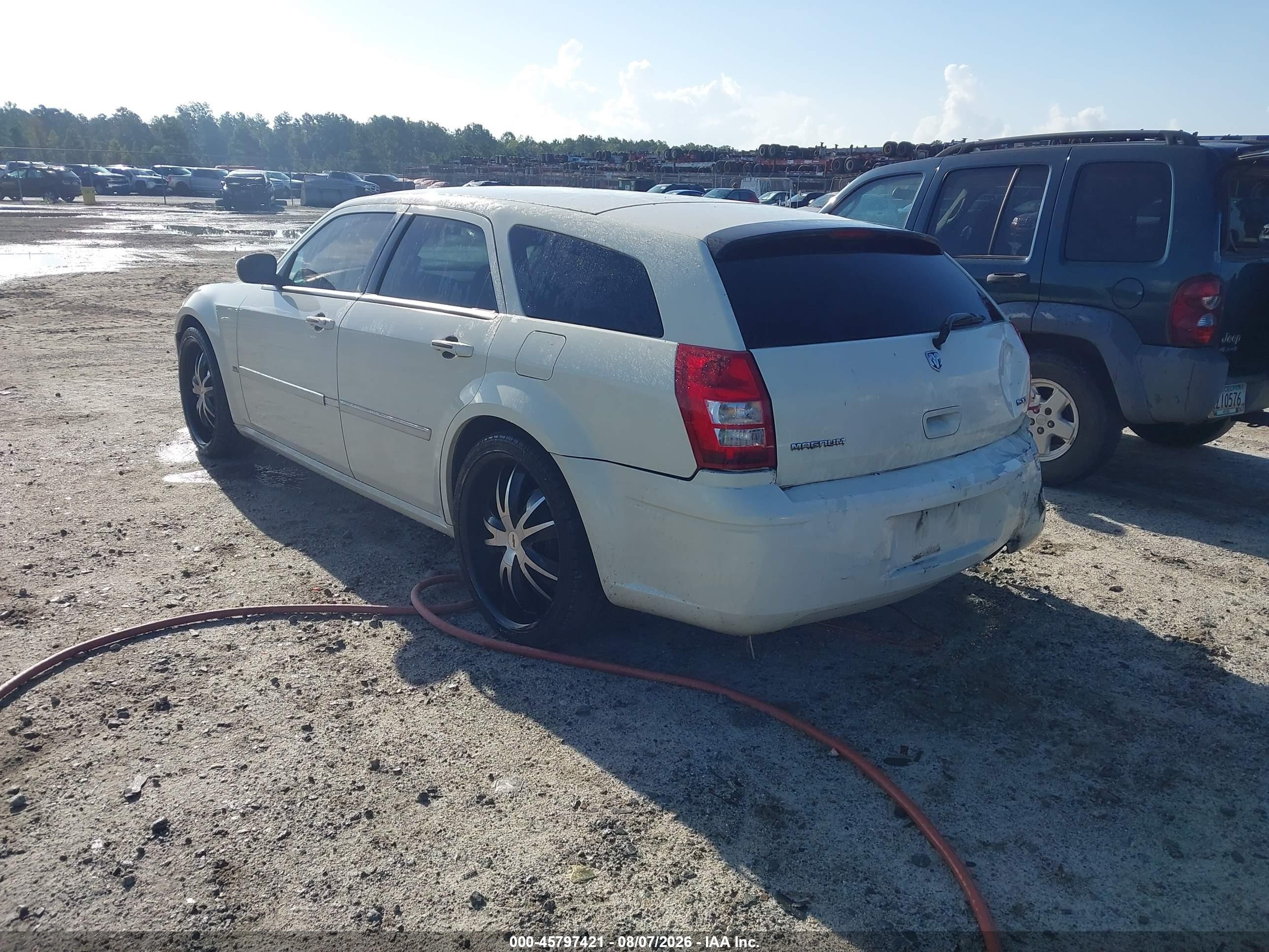 2005 Dodge Magnum Se White vin: 2D4FV48VX5H661320