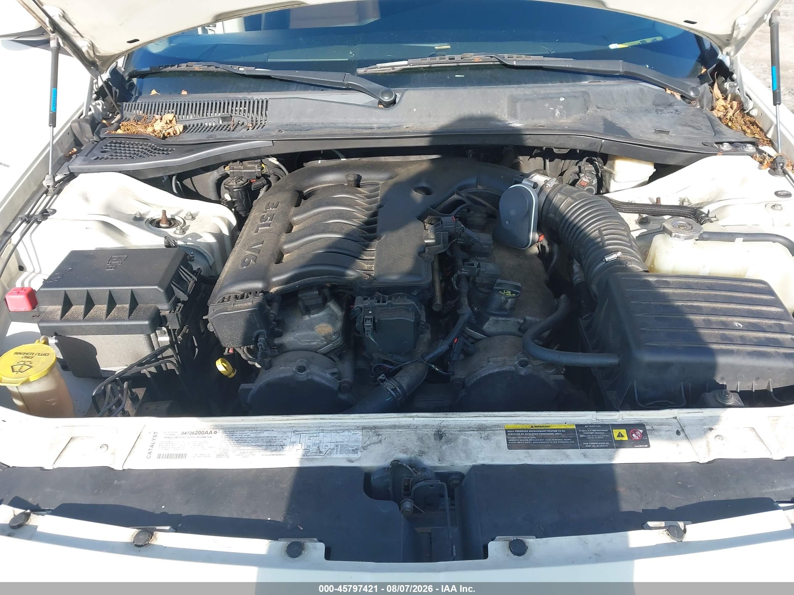 2005 Dodge Magnum Se White vin: 2D4FV48VX5H661320