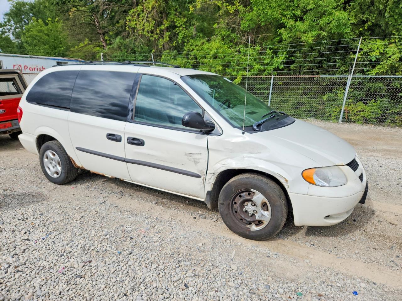 2003 Dodge Grand Caravan Se White vin: 2D4GP24353R177733