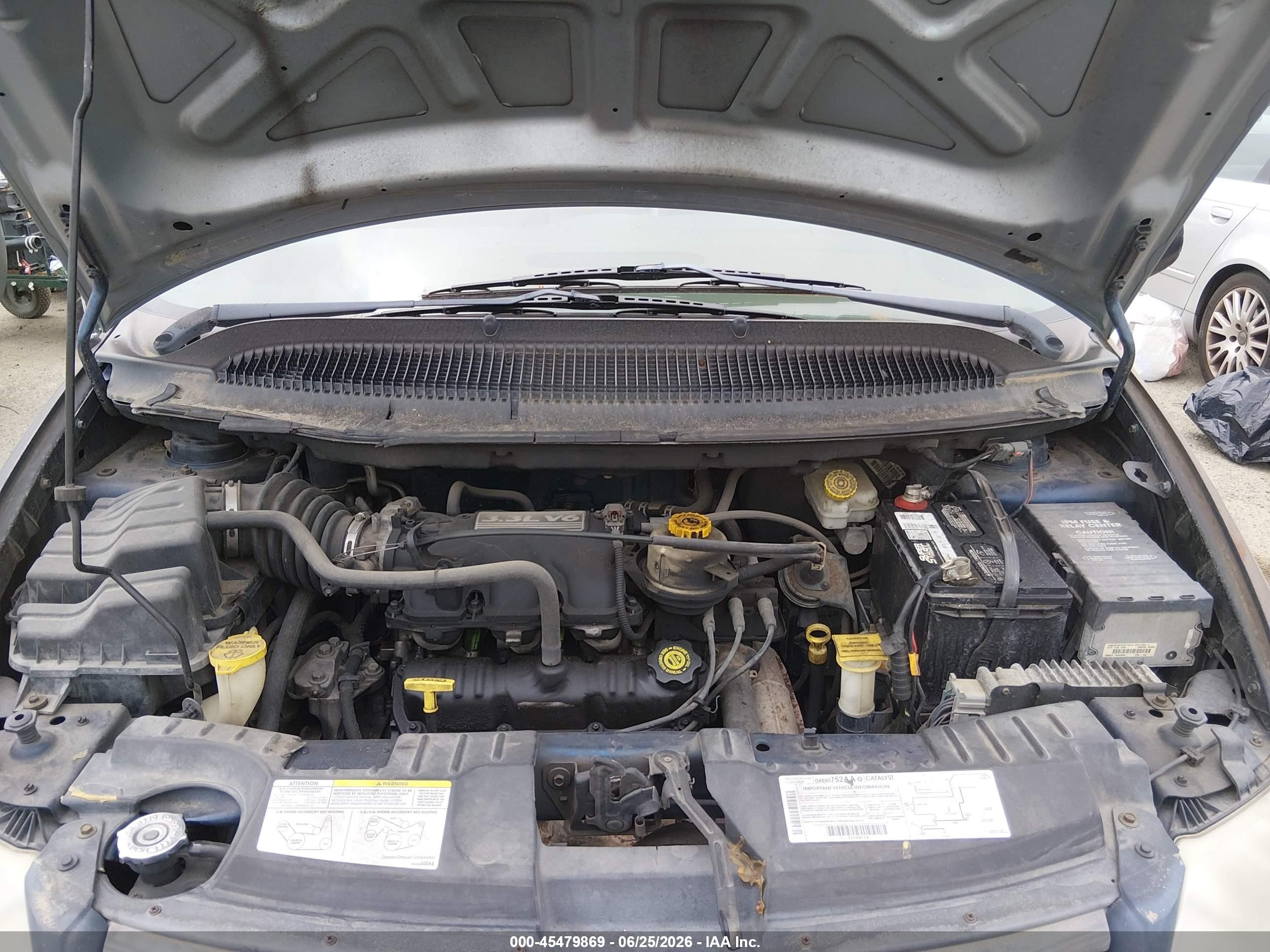2003 Dodge Grand Caravan Se Blue vin: 2D4GP24353R190465
