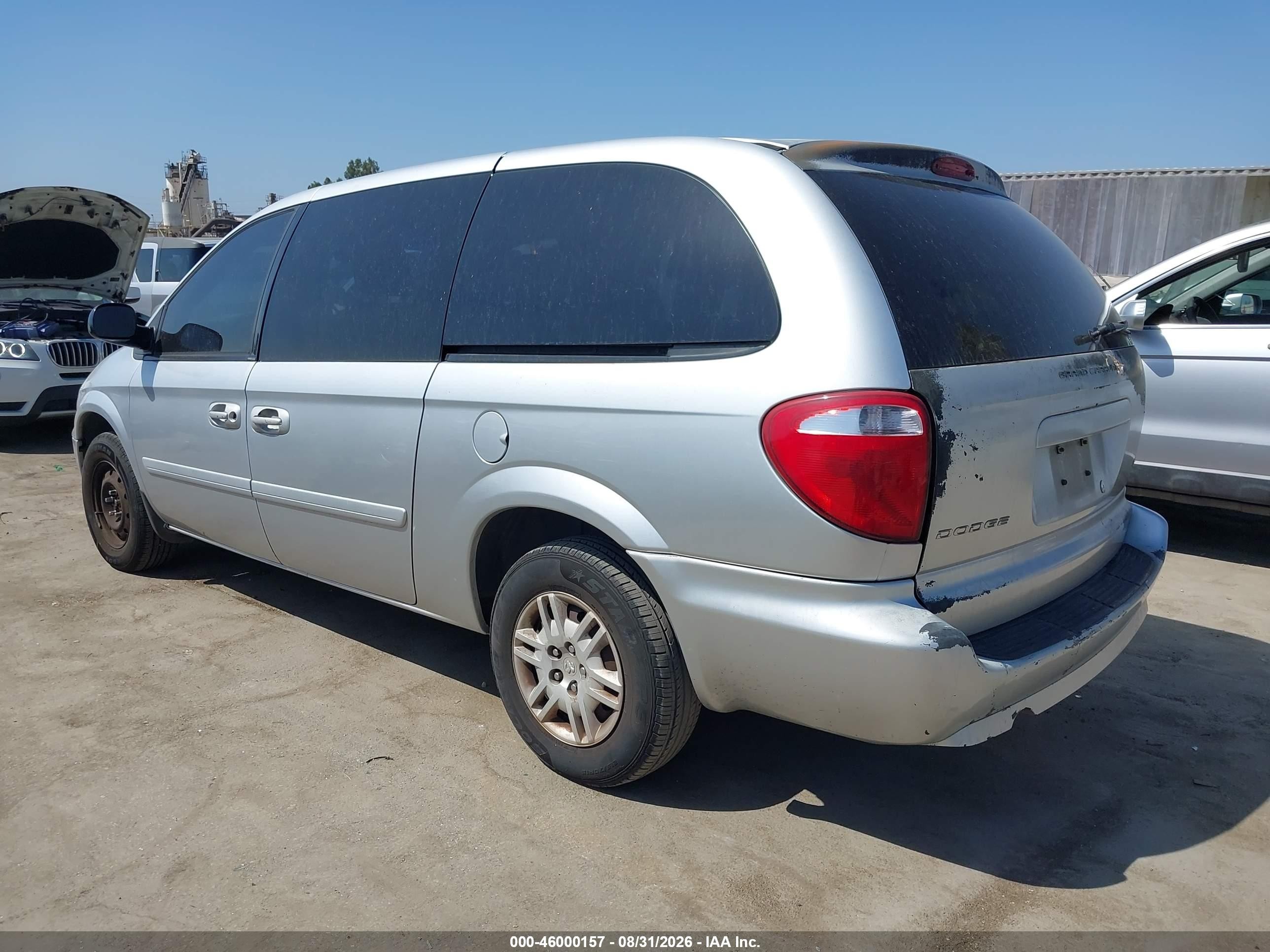 2005 Dodge Grand Caravan Se Silver vin: 2D4GP24RX5R274742