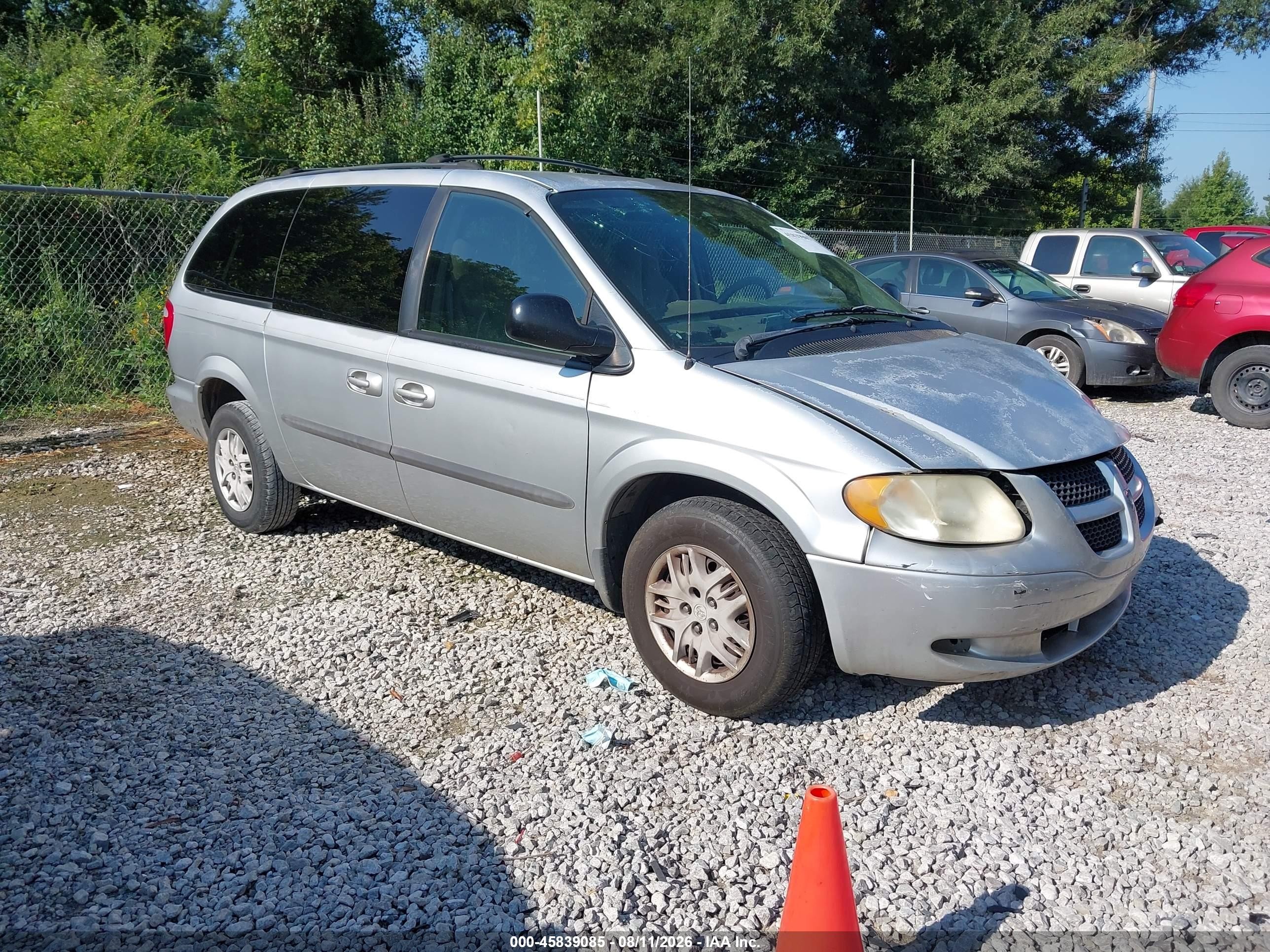 2003 Dodge Grand Caravan El Silver vin: 2D4GP34LX3R159184