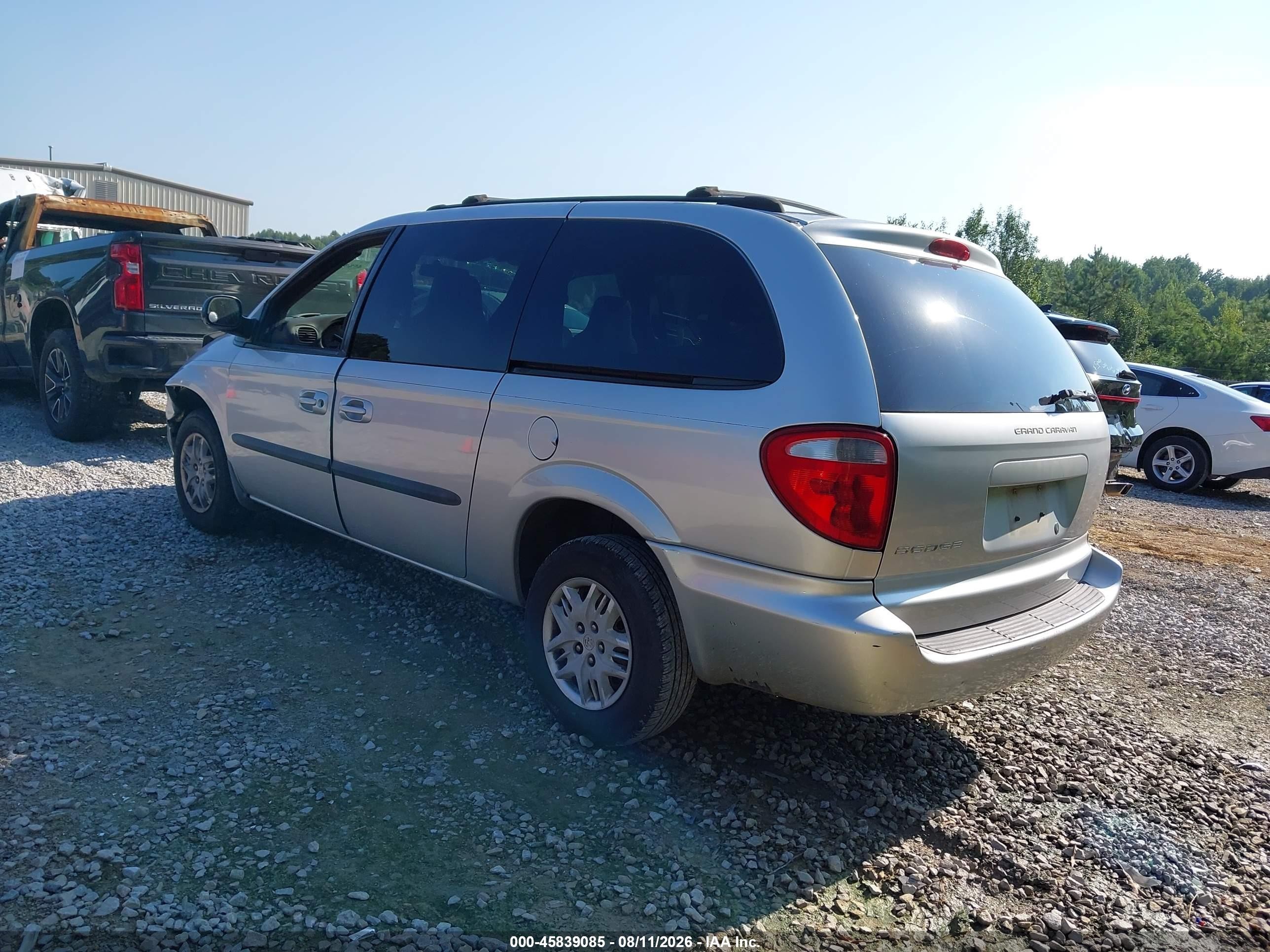 2003 Dodge Grand Caravan El Silver vin: 2D4GP34LX3R159184