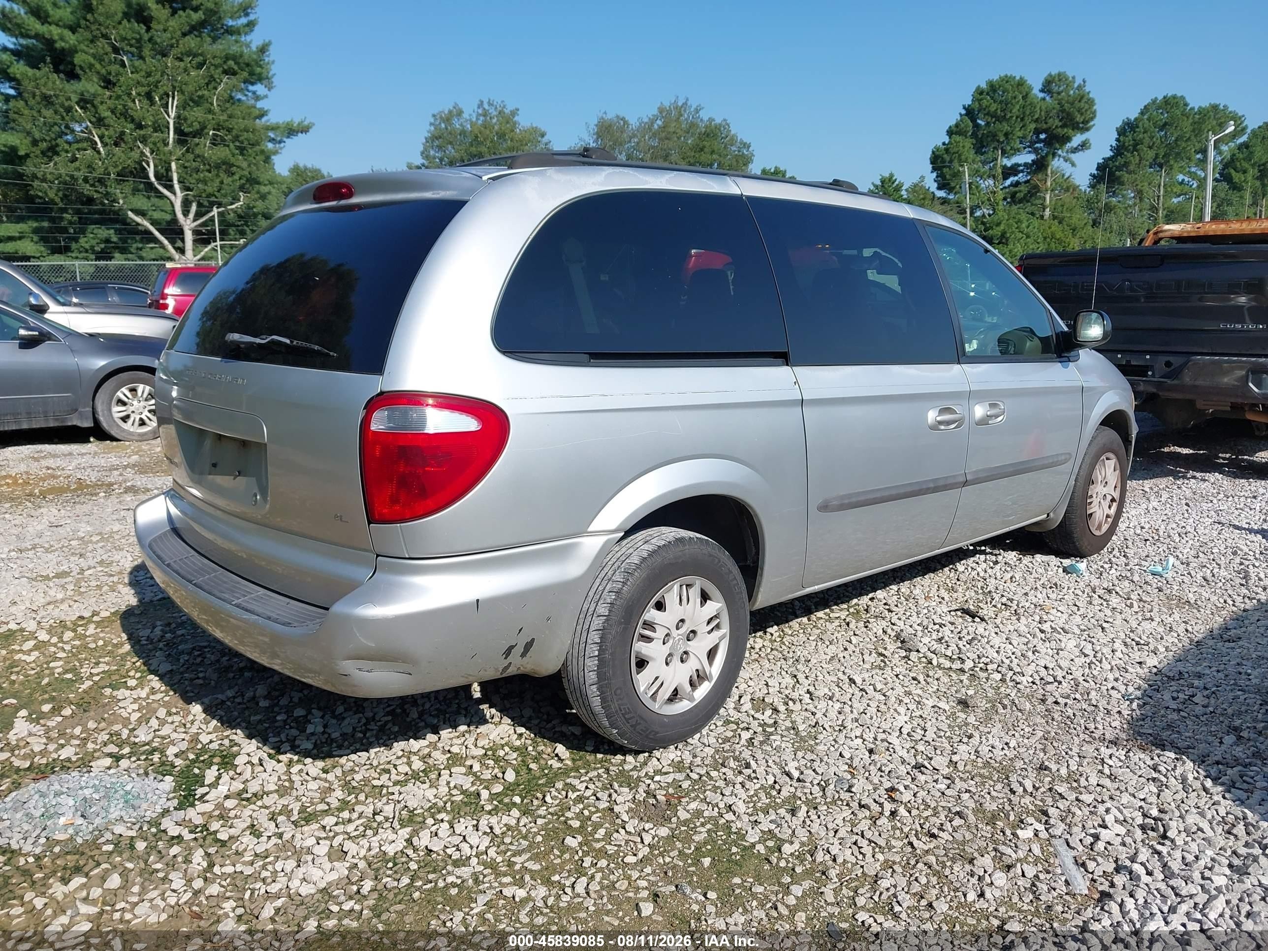 2003 Dodge Grand Caravan El Silver vin: 2D4GP34LX3R159184