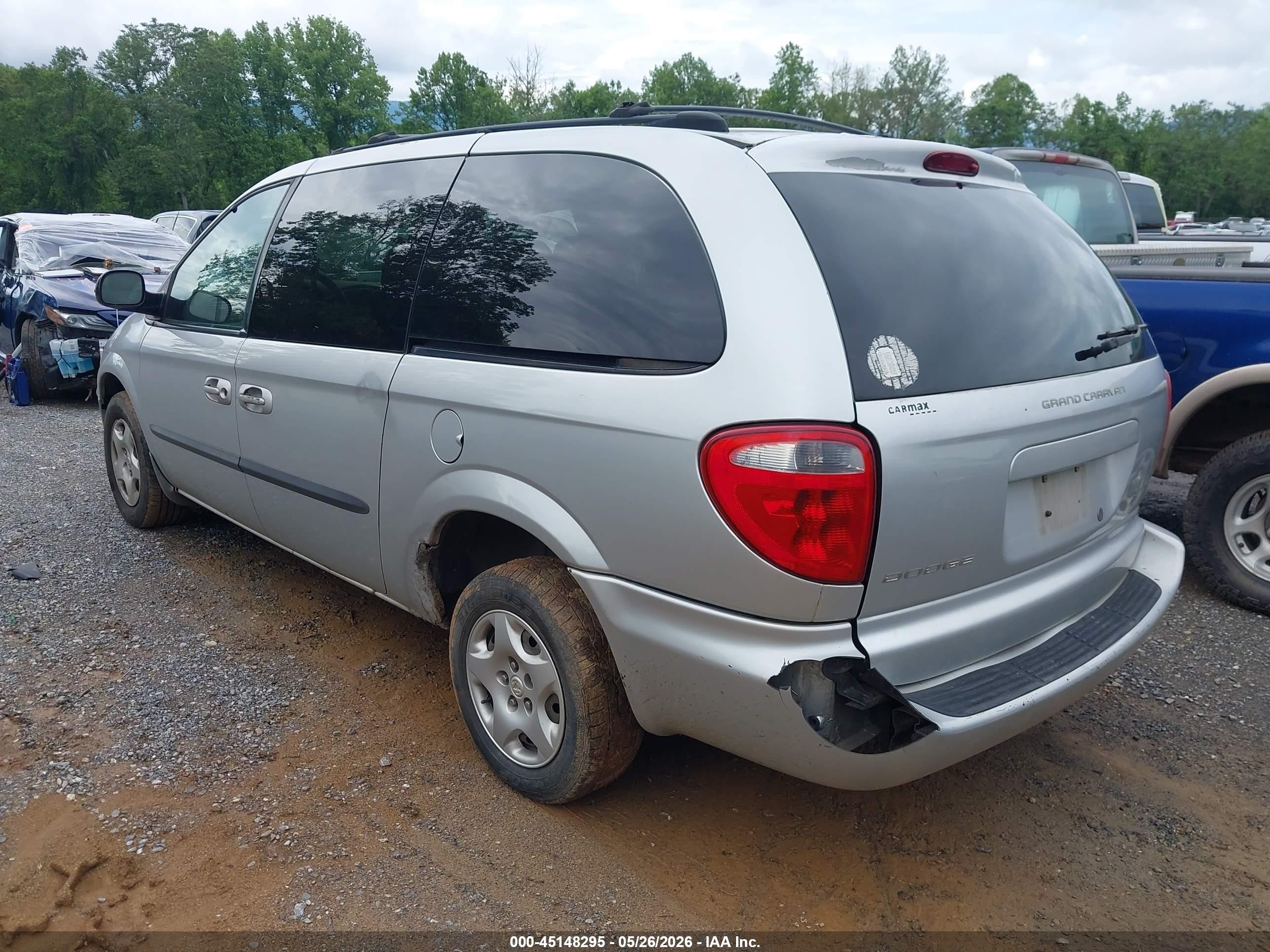 2003 Dodge Grand Caravan Sport Silver vin: 2D4GP44303R251538