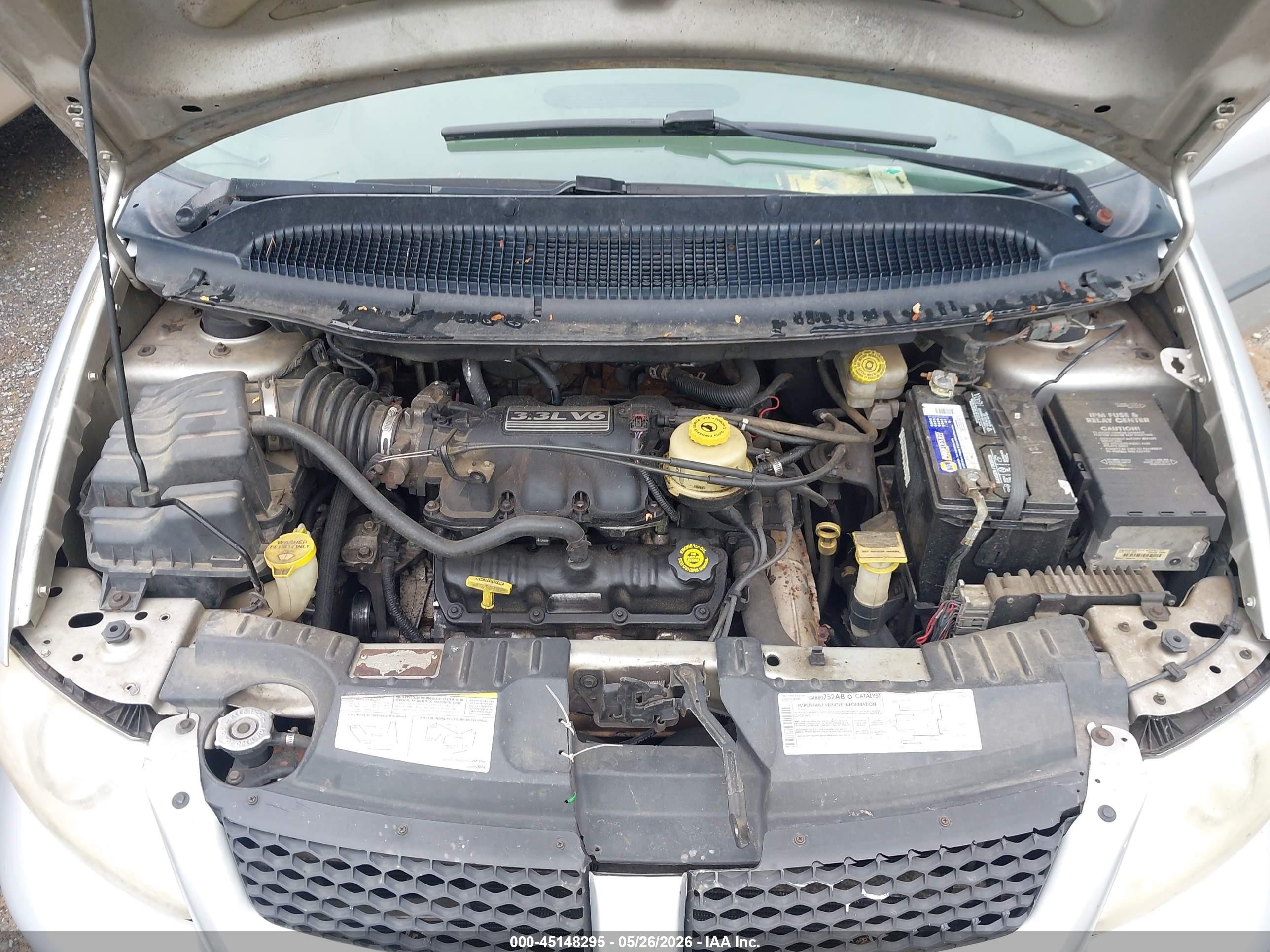 2003 Dodge Grand Caravan Sport Silver vin: 2D4GP44303R251538