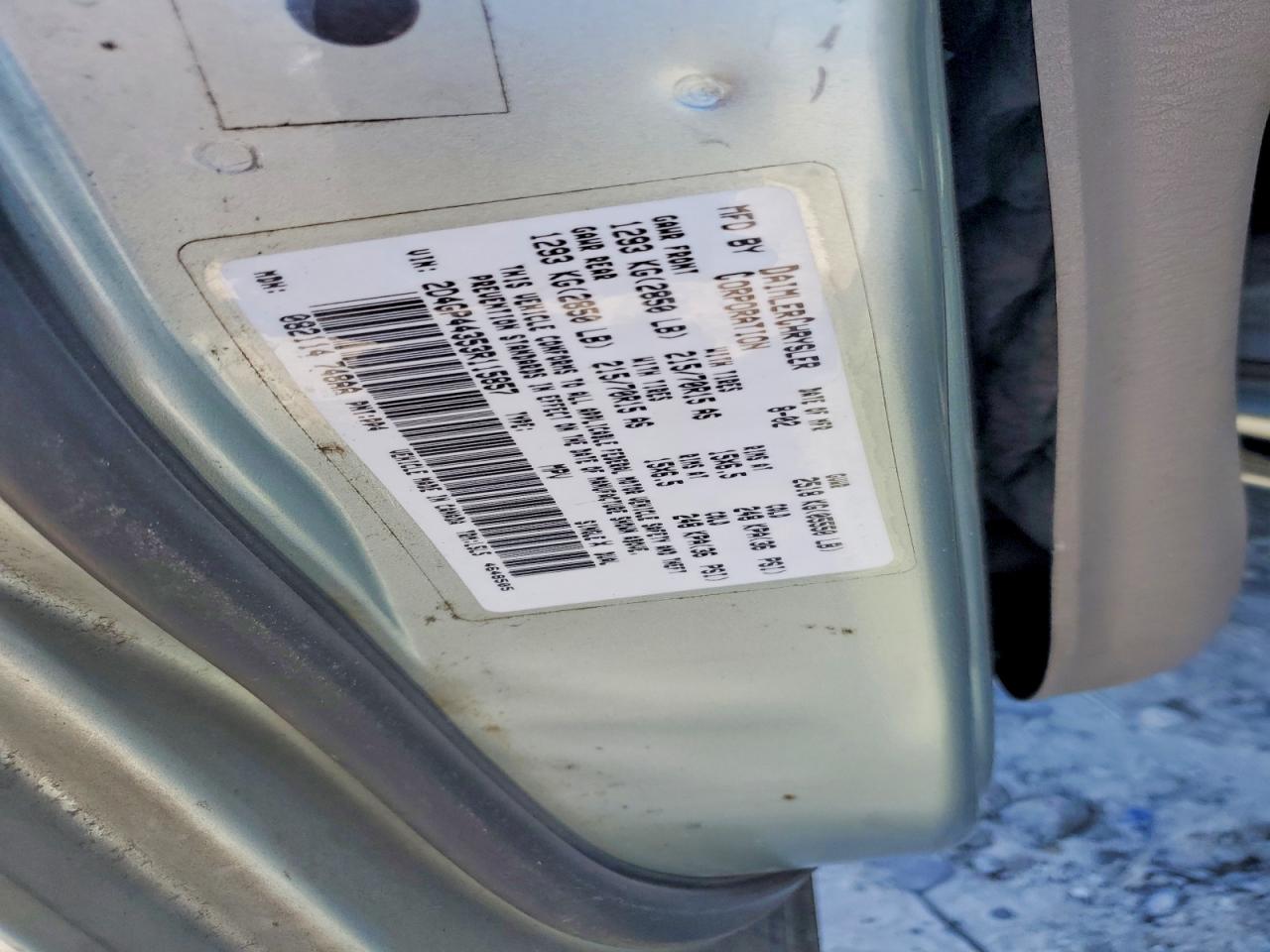 2003 Dodge Grand Caravan Sport Silver vin: 2D4GP44353R115857
