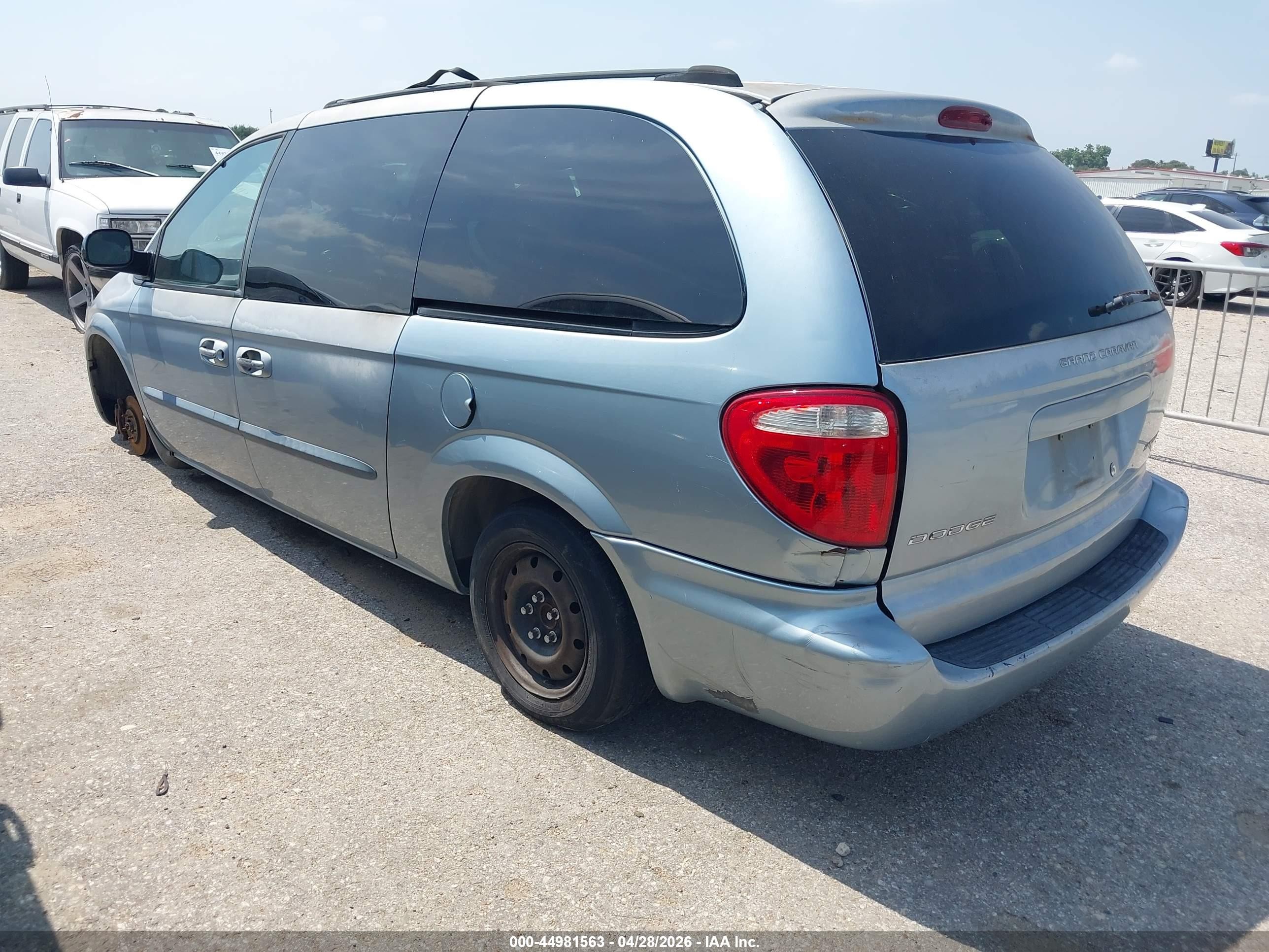 2003 Dodge Grand Caravan Sport Light Blue vin: 2D4GP44373R260351