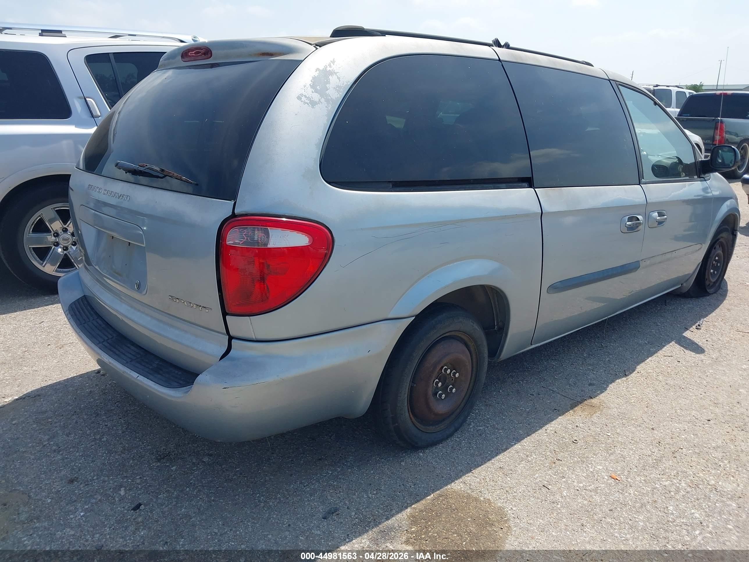 2003 Dodge Grand Caravan Sport Light Blue vin: 2D4GP44373R260351