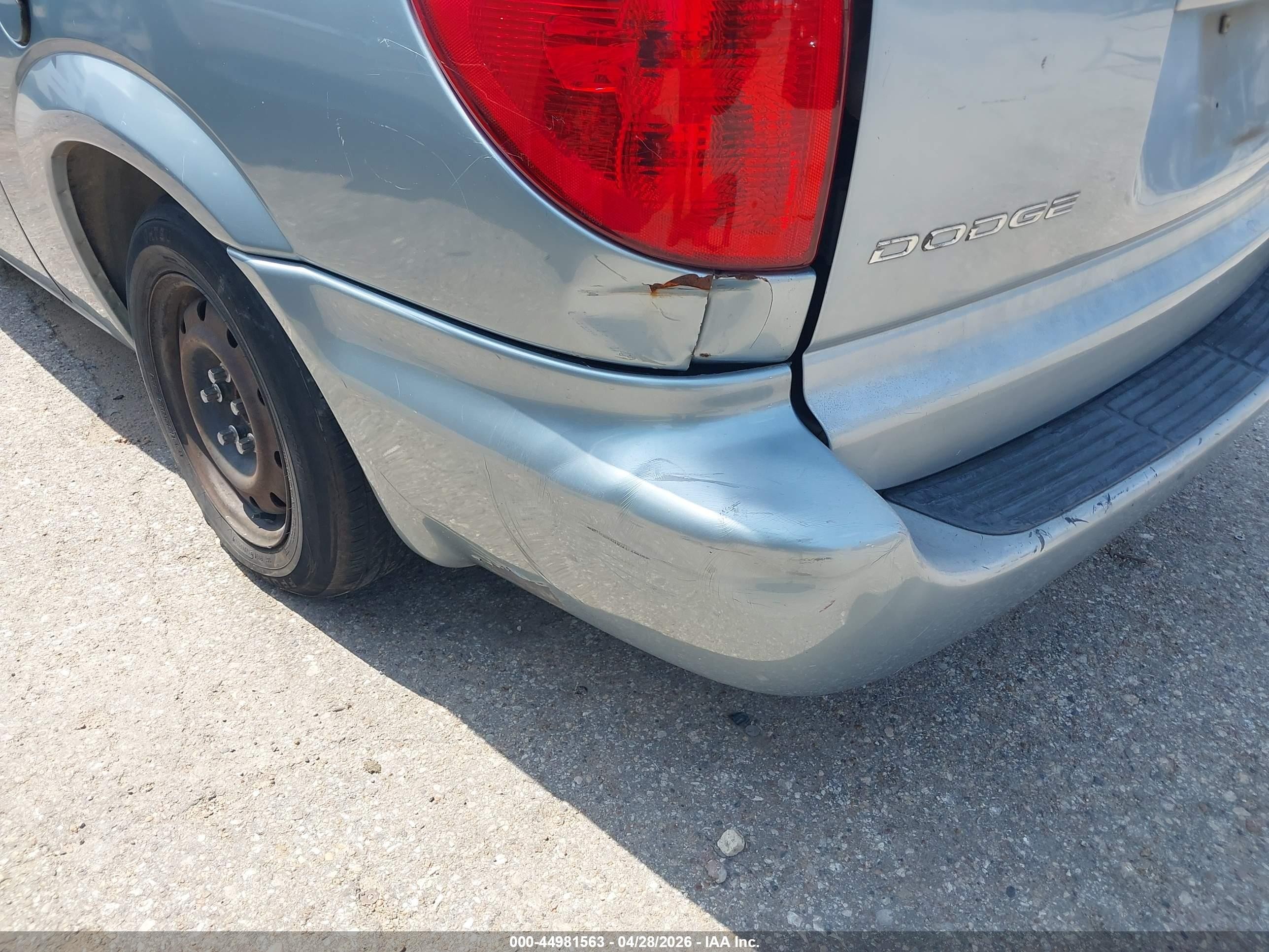 2003 Dodge Grand Caravan Sport Light Blue vin: 2D4GP44373R260351