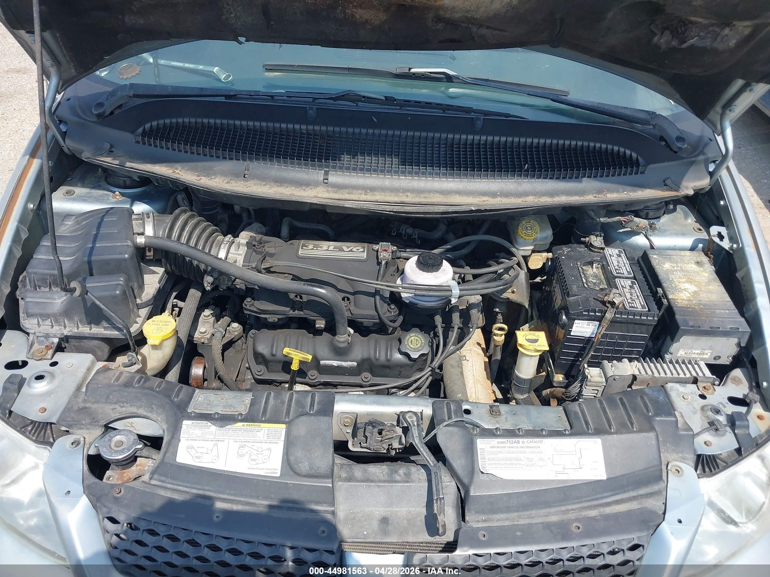 2003 Dodge Grand Caravan Sport Light Blue vin: 2D4GP44373R260351