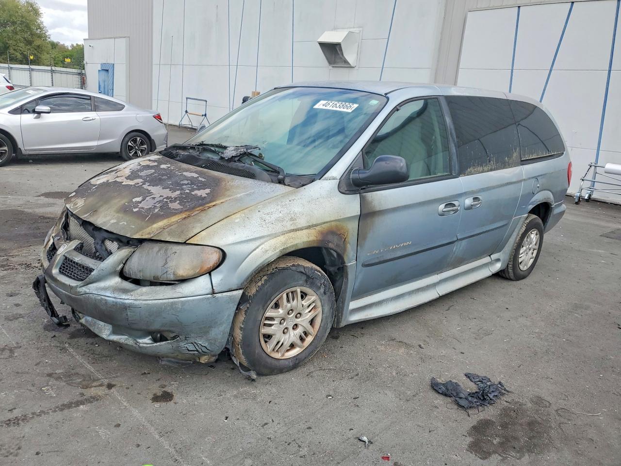 2003 Dodge Grand Caravan Sport Teal vin: 2D4GP44373R359333