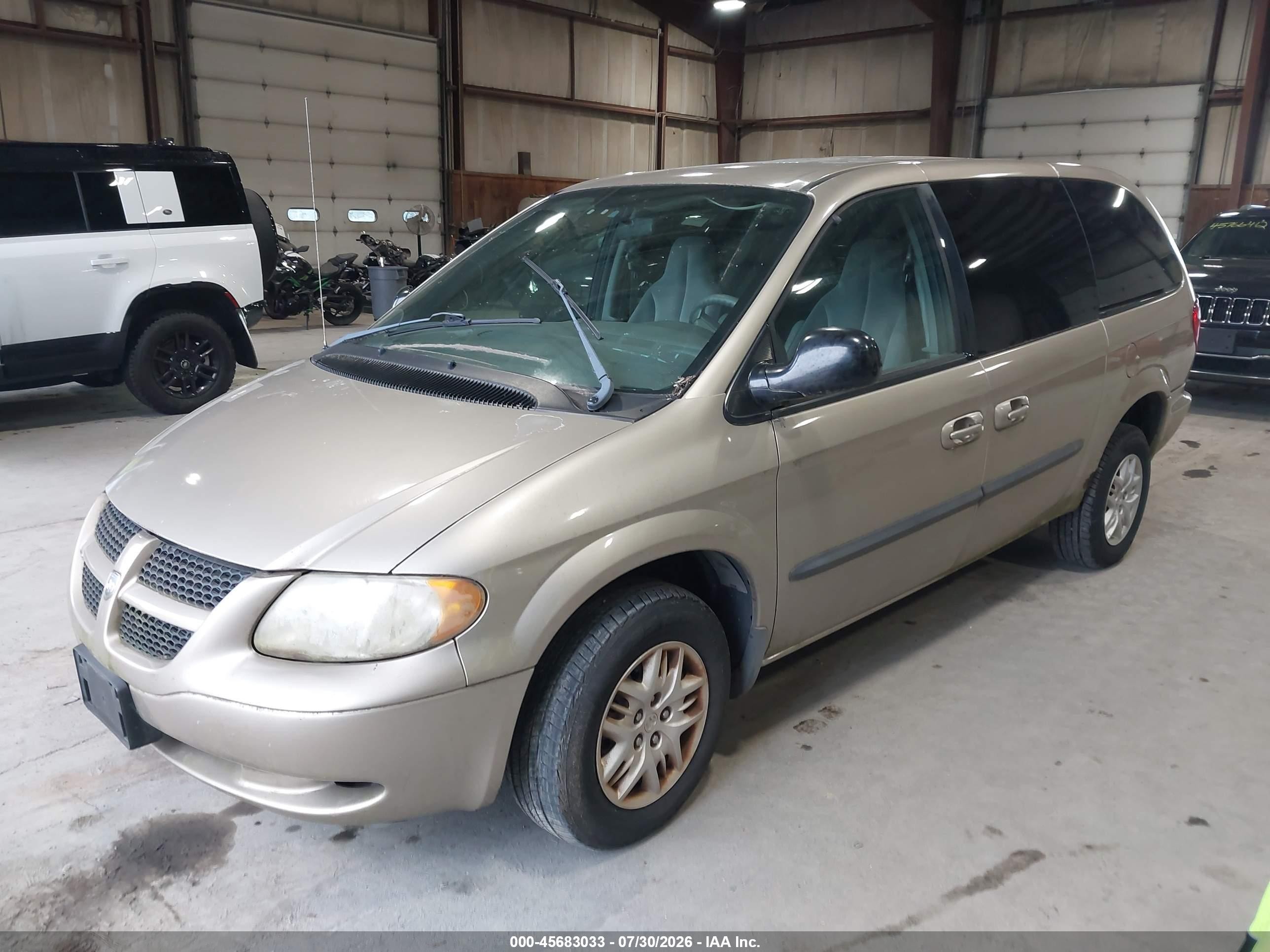 2003 Dodge Grand Caravan Sport Gold vin: 2D4GP44393R220384