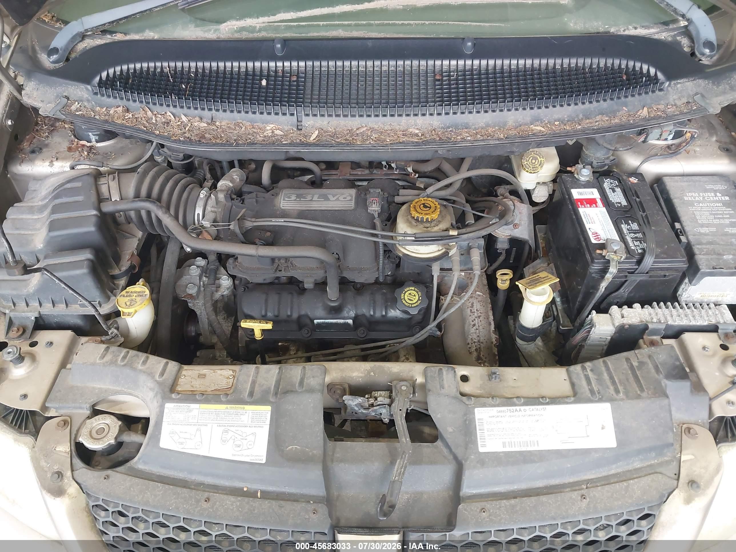 2003 Dodge Grand Caravan Sport Gold vin: 2D4GP44393R220384