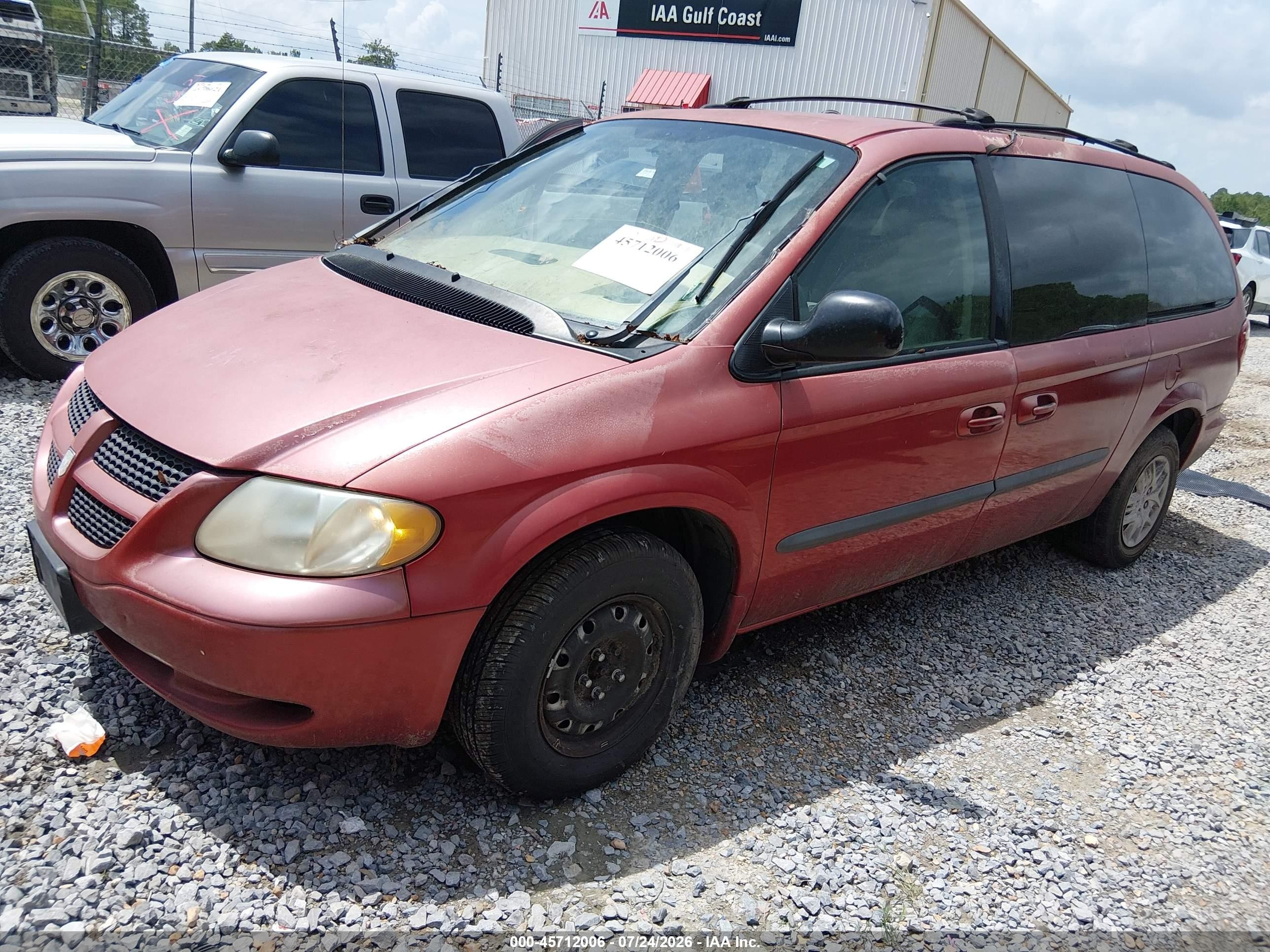 2003 Dodge Grand Caravan Sport Красный vin: 2D4GP443X3R240529