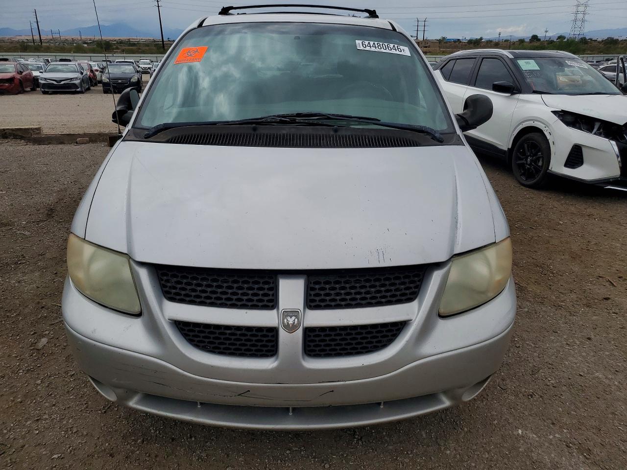 2003 Dodge Grand Caravan Sport Silver vin: 2D4GP44L03R235761
