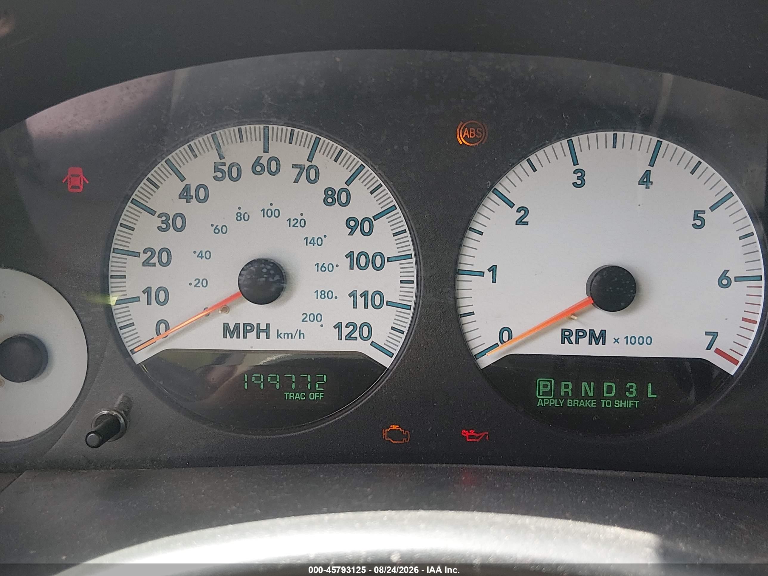 2005 Dodge Grand Caravan Sxt Black vin: 2D4GP44L05R134545