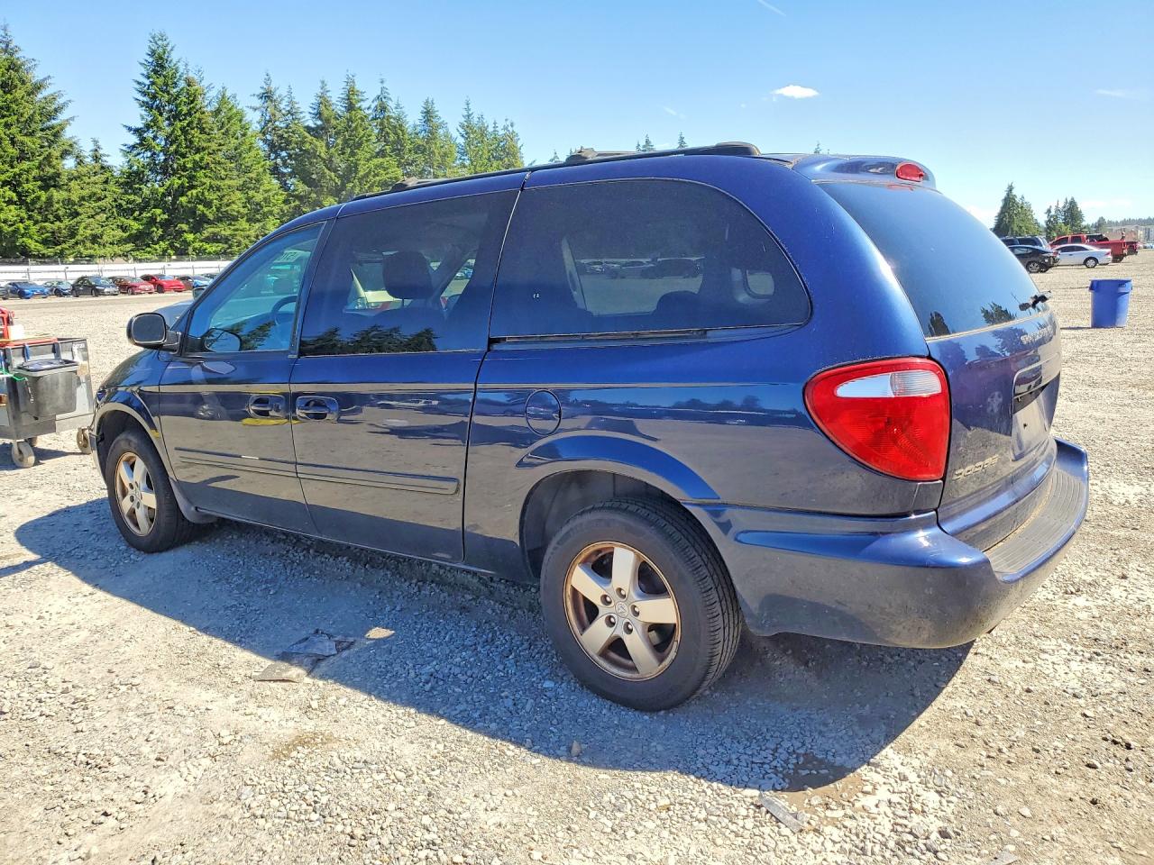 2005 Dodge Grand Caravan Sxt Blue vin: 2D4GP44L05R561904