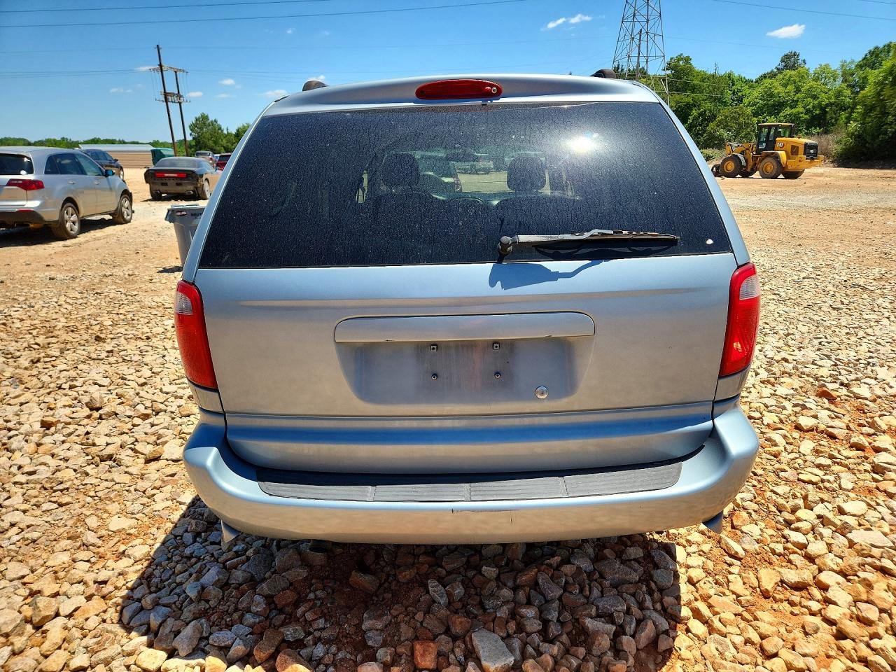 2006 Dodge Grand Caravan Sxt Blue vin: 2D4GP44L06R886022