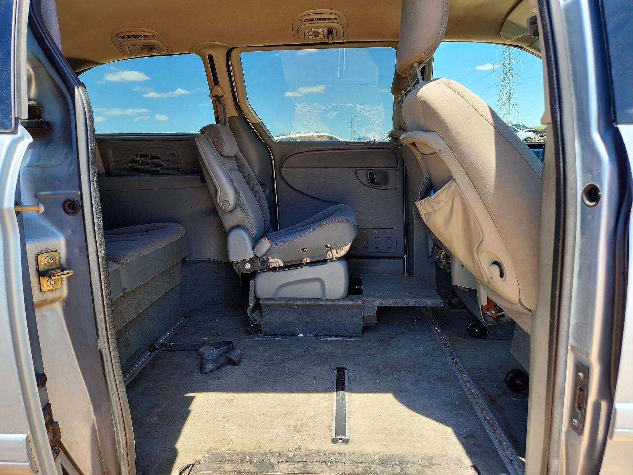 2006 Dodge Grand Caravan Sxt Blue vin: 2D4GP44L06R886022
