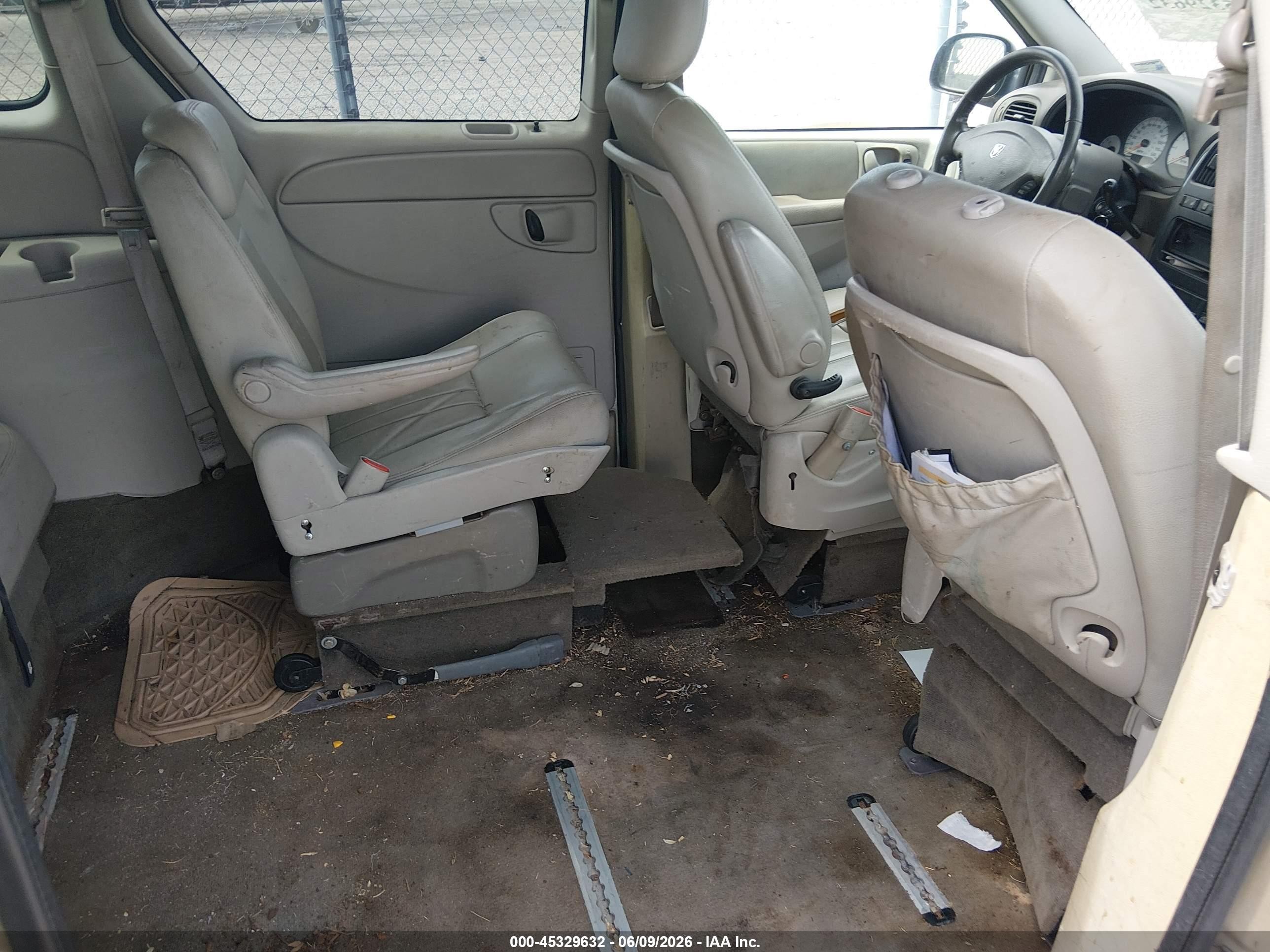 2007 Dodge Grand Caravan Sxt Gold vin: 2D4GP44L07R276994
