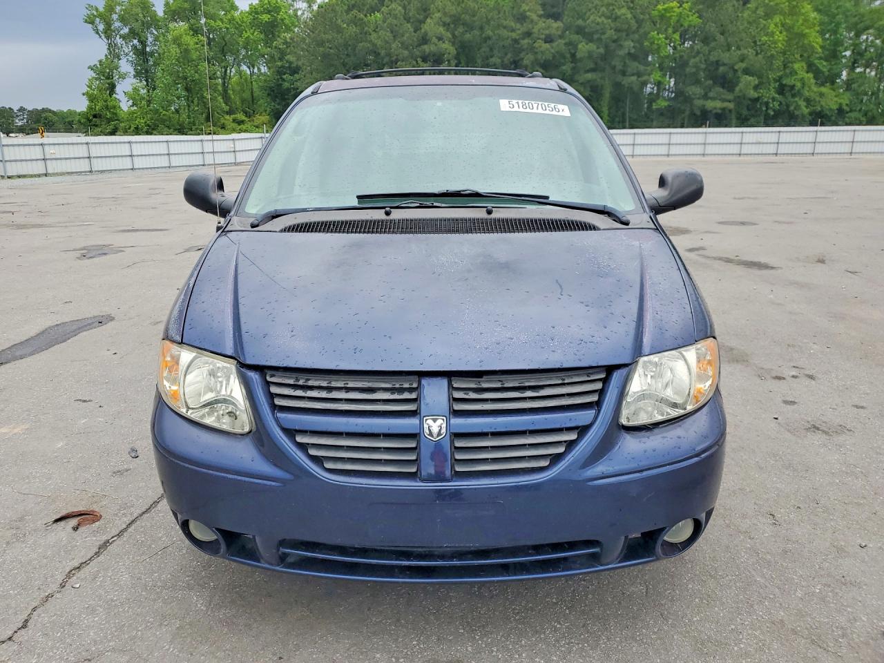 2005 Dodge Grand Caravan Sxt Blue vin: 2D4GP44L15R283353