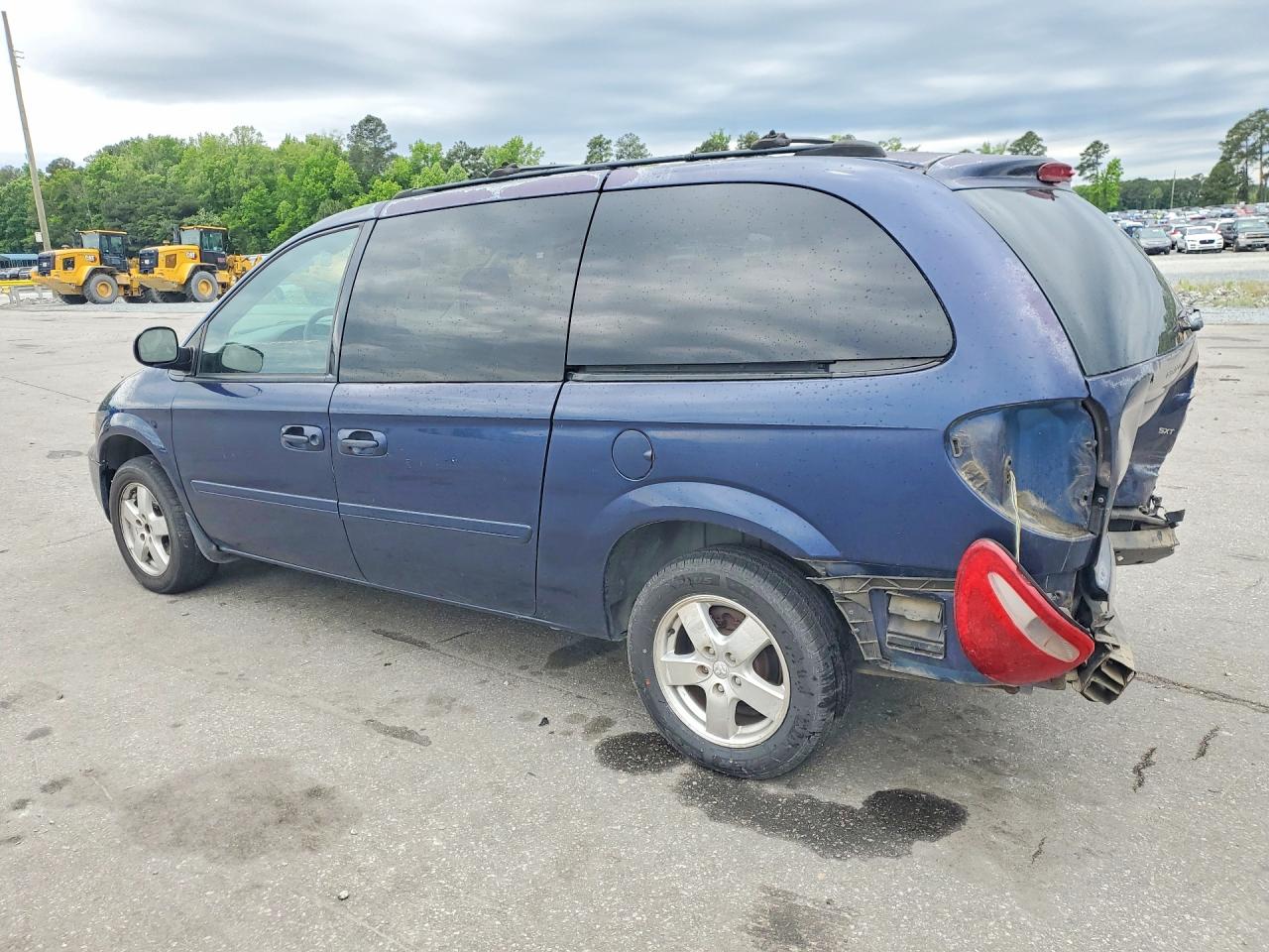 2005 Dodge Grand Caravan Sxt Blue vin: 2D4GP44L15R283353