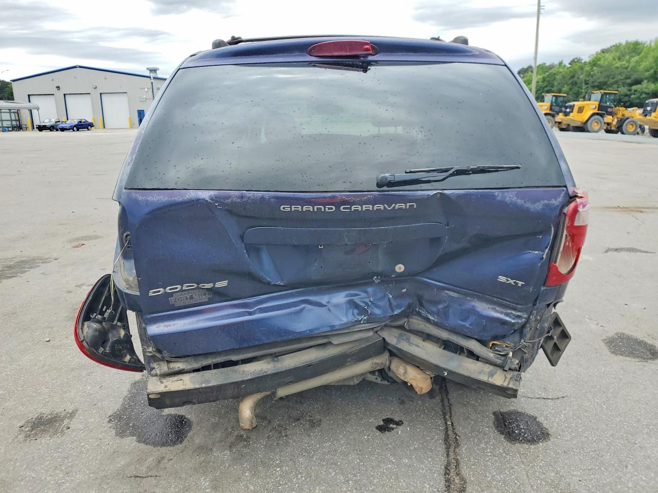 2005 Dodge Grand Caravan Sxt Blue vin: 2D4GP44L15R283353
