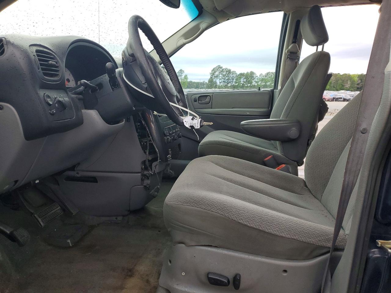 2005 Dodge Grand Caravan Sxt Blue vin: 2D4GP44L15R283353