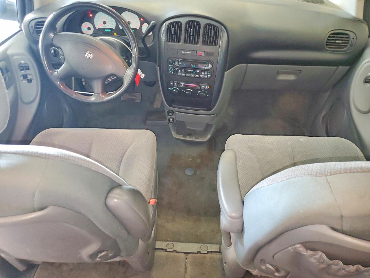 2006 Dodge Grand Caravan Sxt Blue vin: 2D4GP44L16R746478