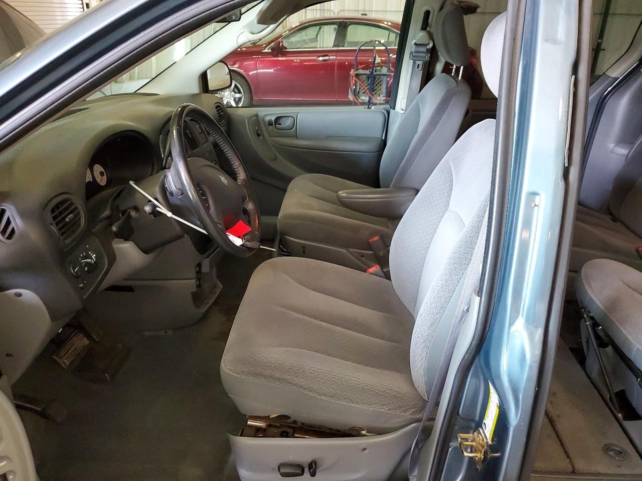 2006 Dodge Grand Caravan Sxt Blue vin: 2D4GP44L16R746478