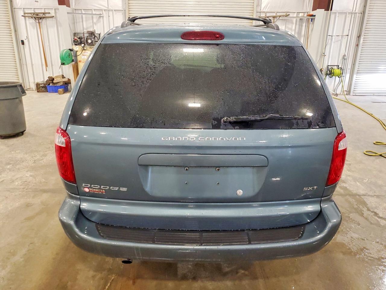 2006 Dodge Grand Caravan Sxt Blue vin: 2D4GP44L16R746478