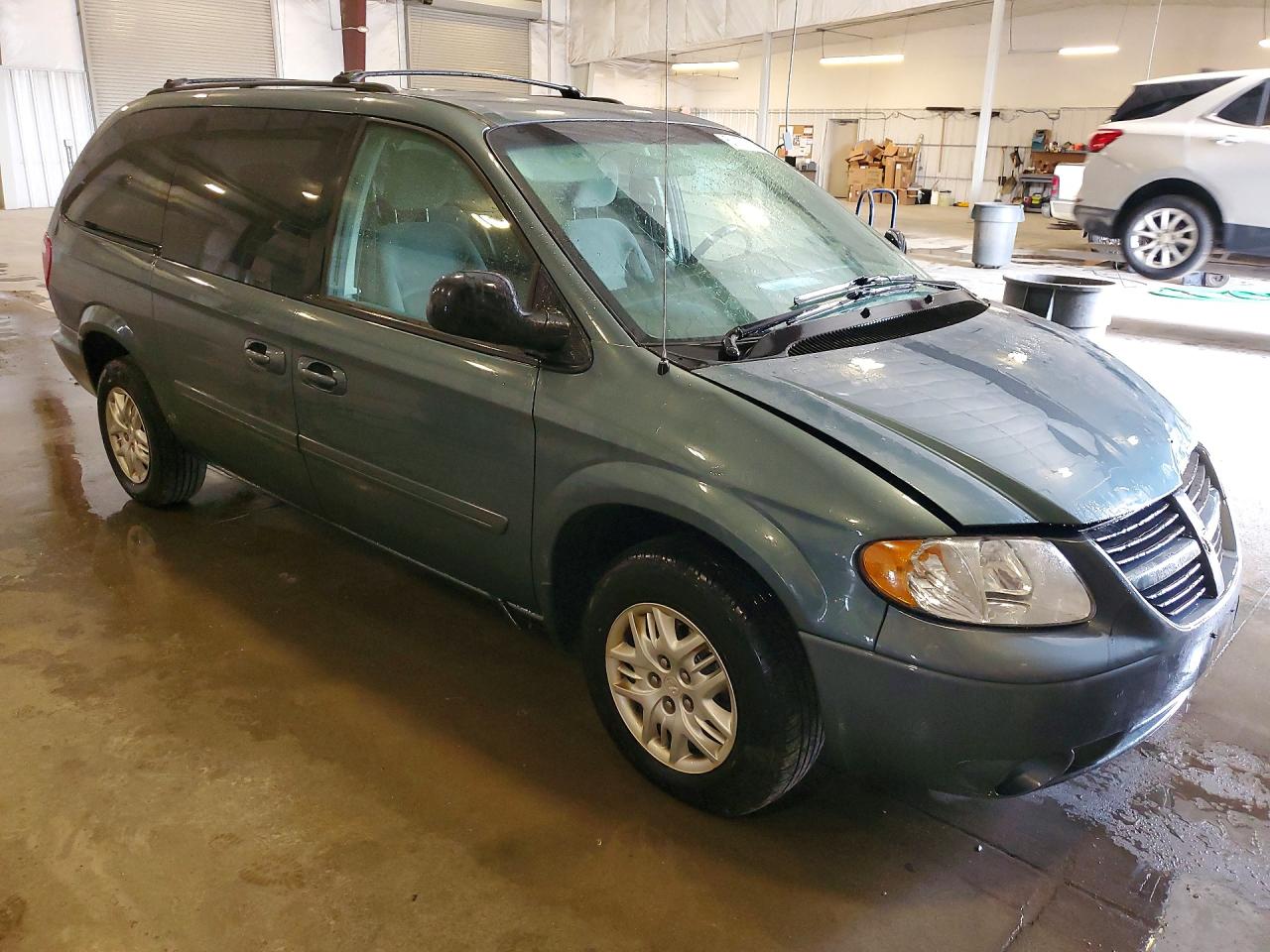 2006 Dodge Grand Caravan Sxt Blue vin: 2D4GP44L16R746478