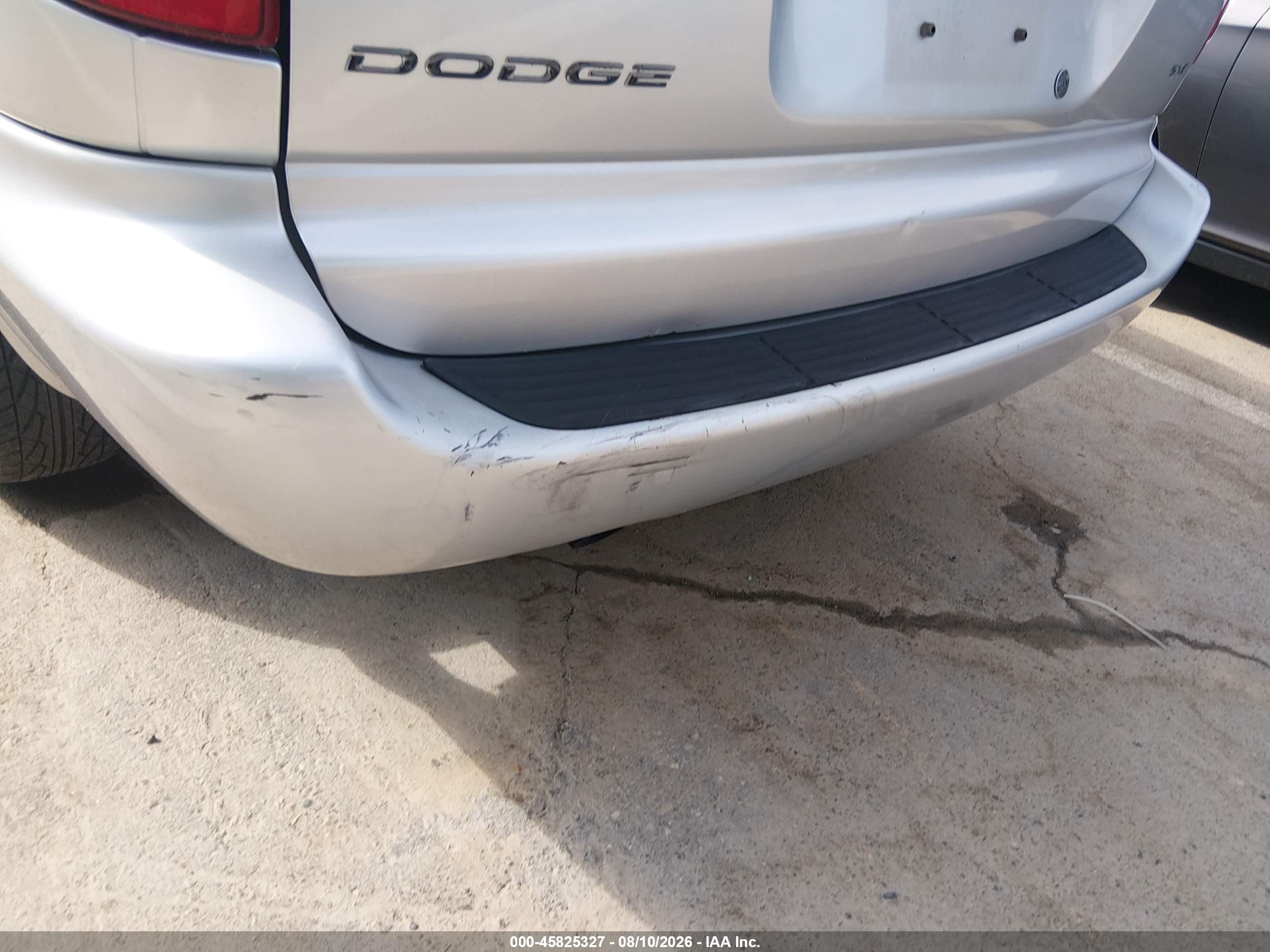 2007 Dodge Grand Caravan Sxt Серебряный vin: 2D4GP44L17R148165