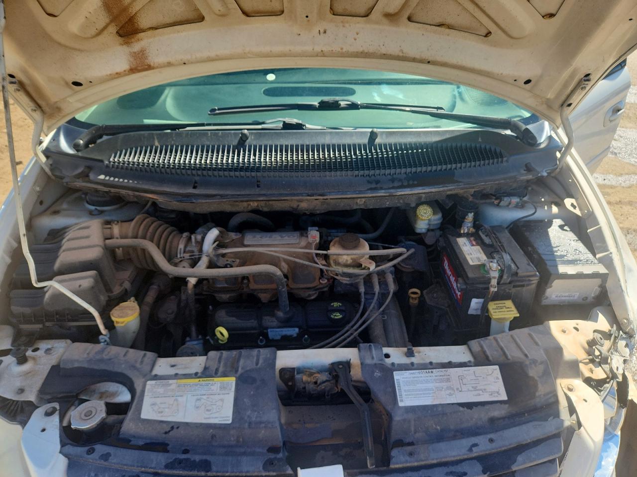 2007 Dodge Grand Caravan Sxt White vin: 2D4GP44L17R348446
