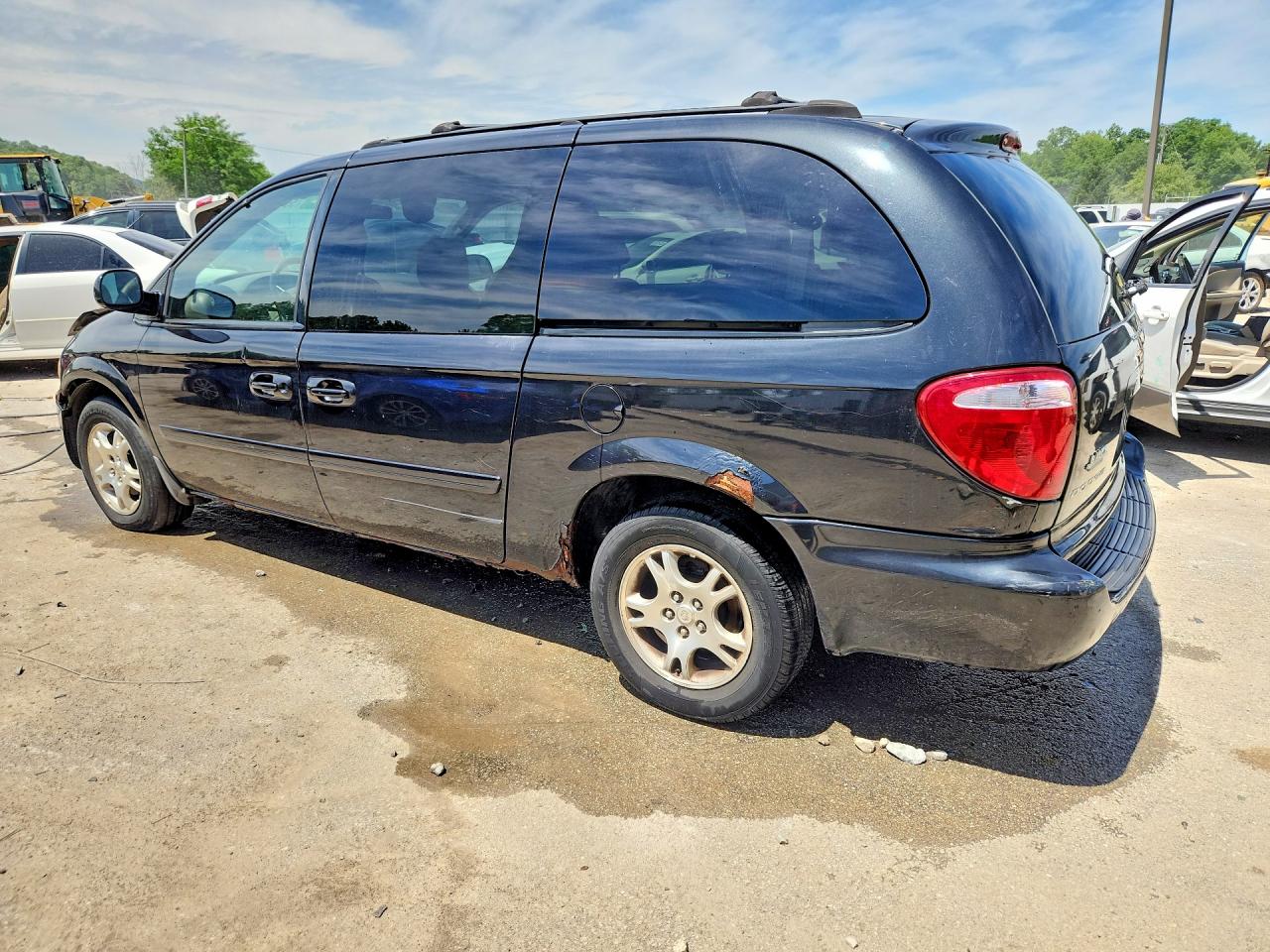 2004 Dodge Grand Caravan Sxt Черный vin: 2D4GP44L24R603083